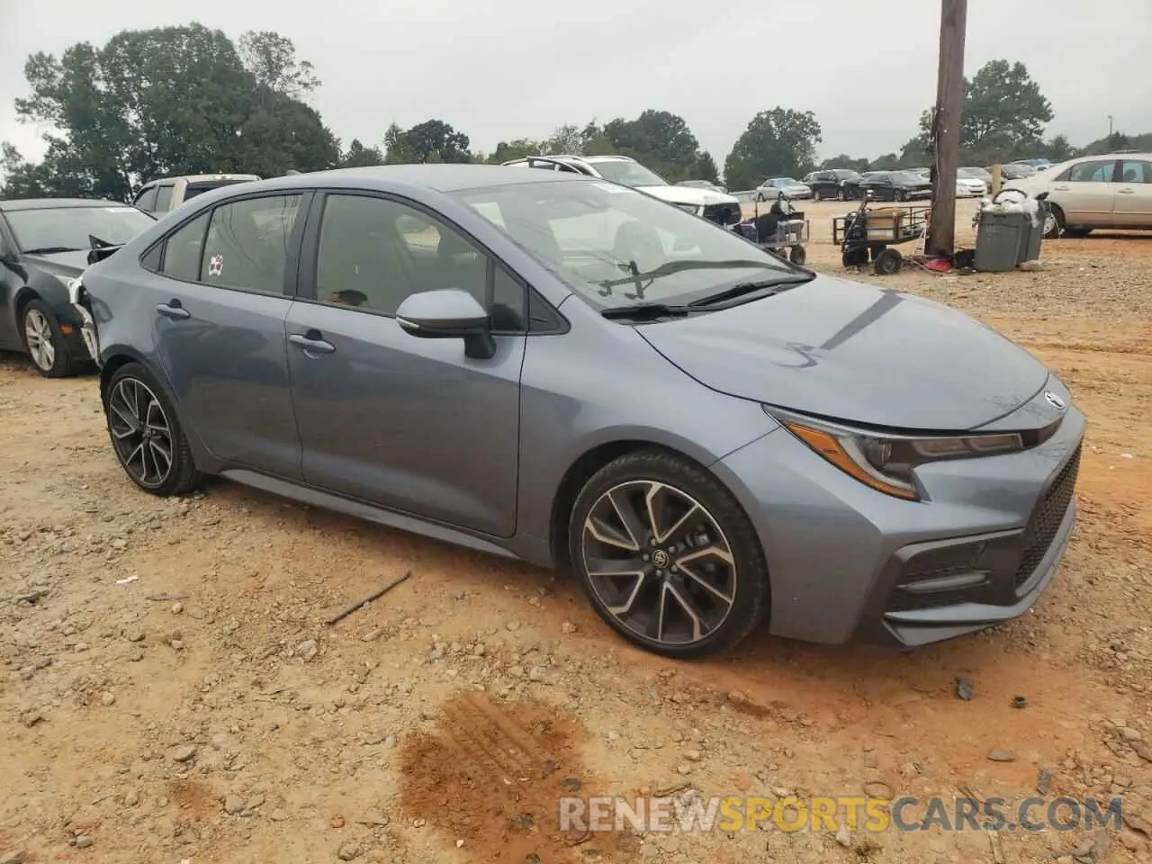 4 fotografías del automóvil dañado JTDS4MCE8N3511828 TOYOTA COROLLA 2022