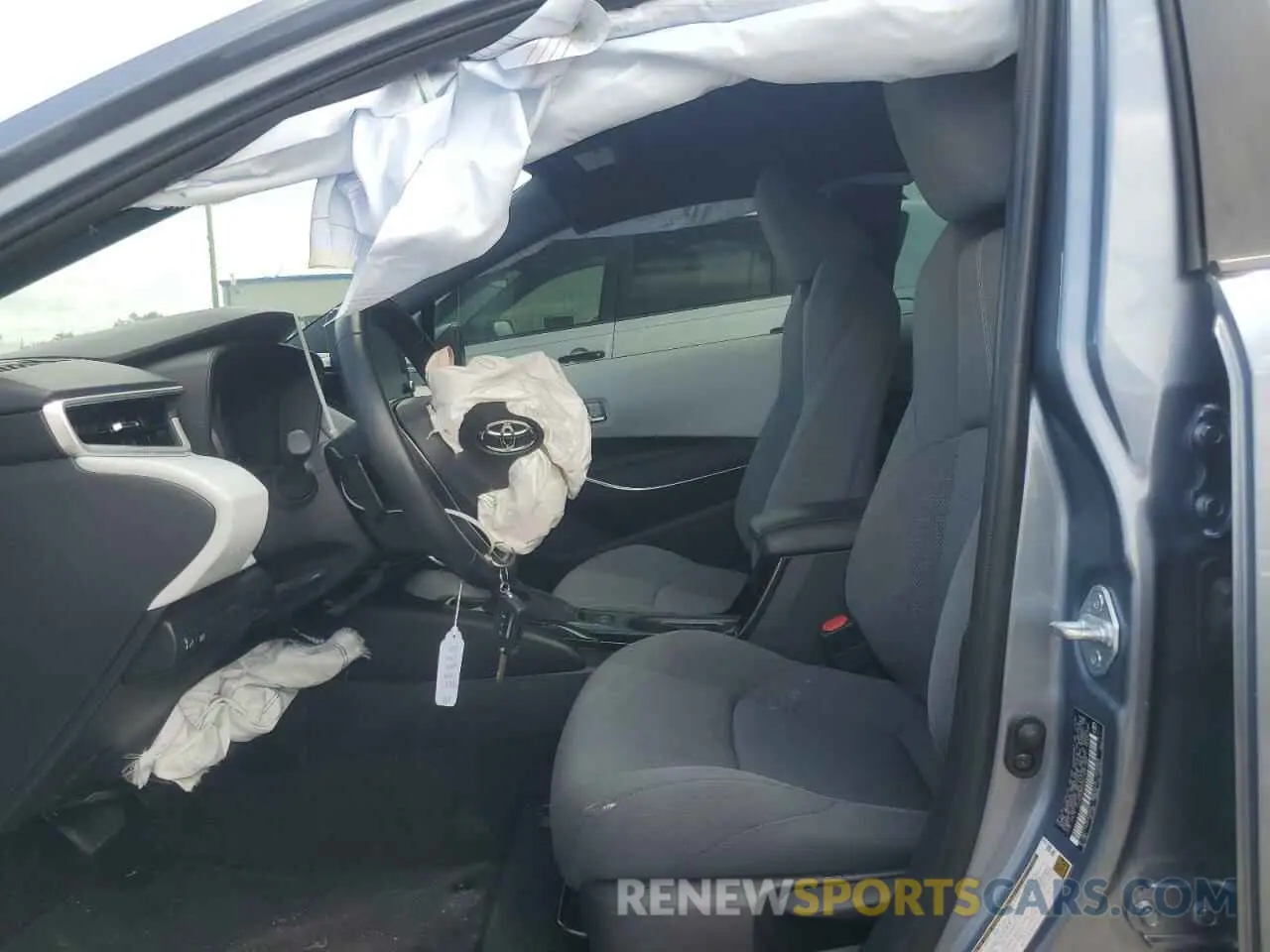 7 fotografías del automóvil dañado JTDS4MCE8NJ087806 TOYOTA COROLLA 2022