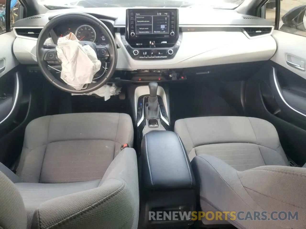 8 fotografías del automóvil dañado JTDS4MCE8NJ087806 TOYOTA COROLLA 2022