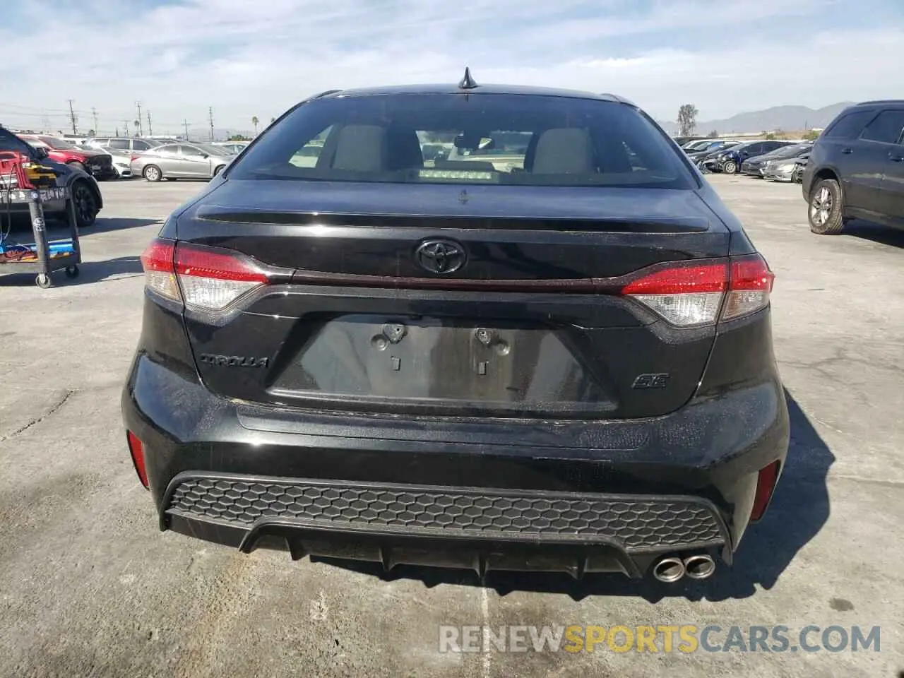 6 fotografías del automóvil dañado JTDS4MCE8NJ094822 TOYOTA COROLLA 2022