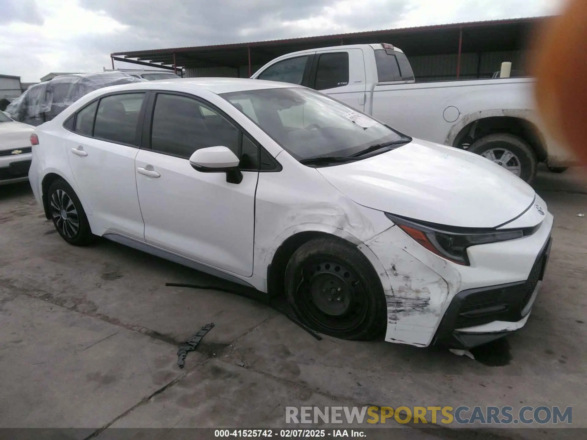 1 fotografías del automóvil dañado JTDS4MCE9N3501583 TOYOTA COROLLA 2022