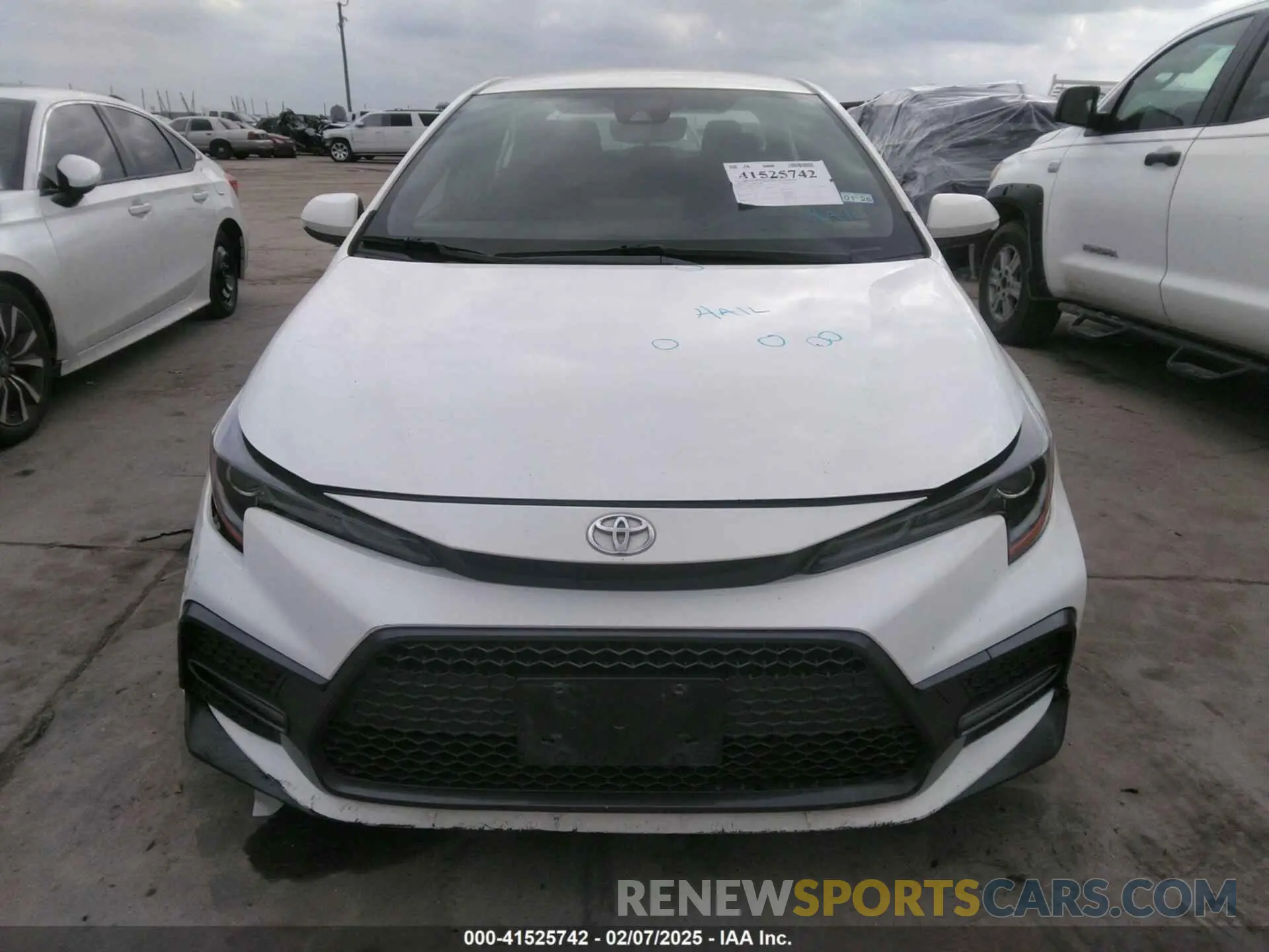 11 fotografías del automóvil dañado JTDS4MCE9N3501583 TOYOTA COROLLA 2022