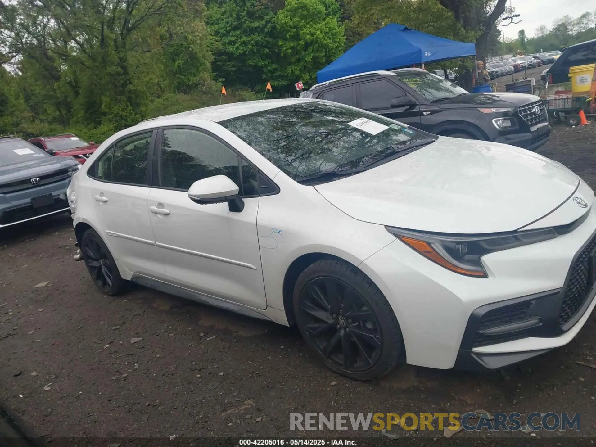 13 fotografías del automóvil dañado JTDS4MCE9N3504239 TOYOTA COROLLA 2022