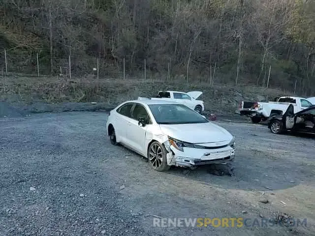 10 fotografías del automóvil dañado JTDS4MCE9N3504631 TOYOTA COROLLA 2022