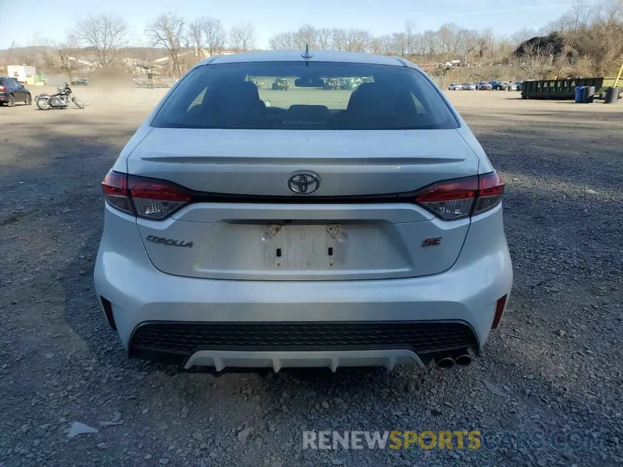 6 fotografías del automóvil dañado JTDS4MCE9N3504631 TOYOTA COROLLA 2022