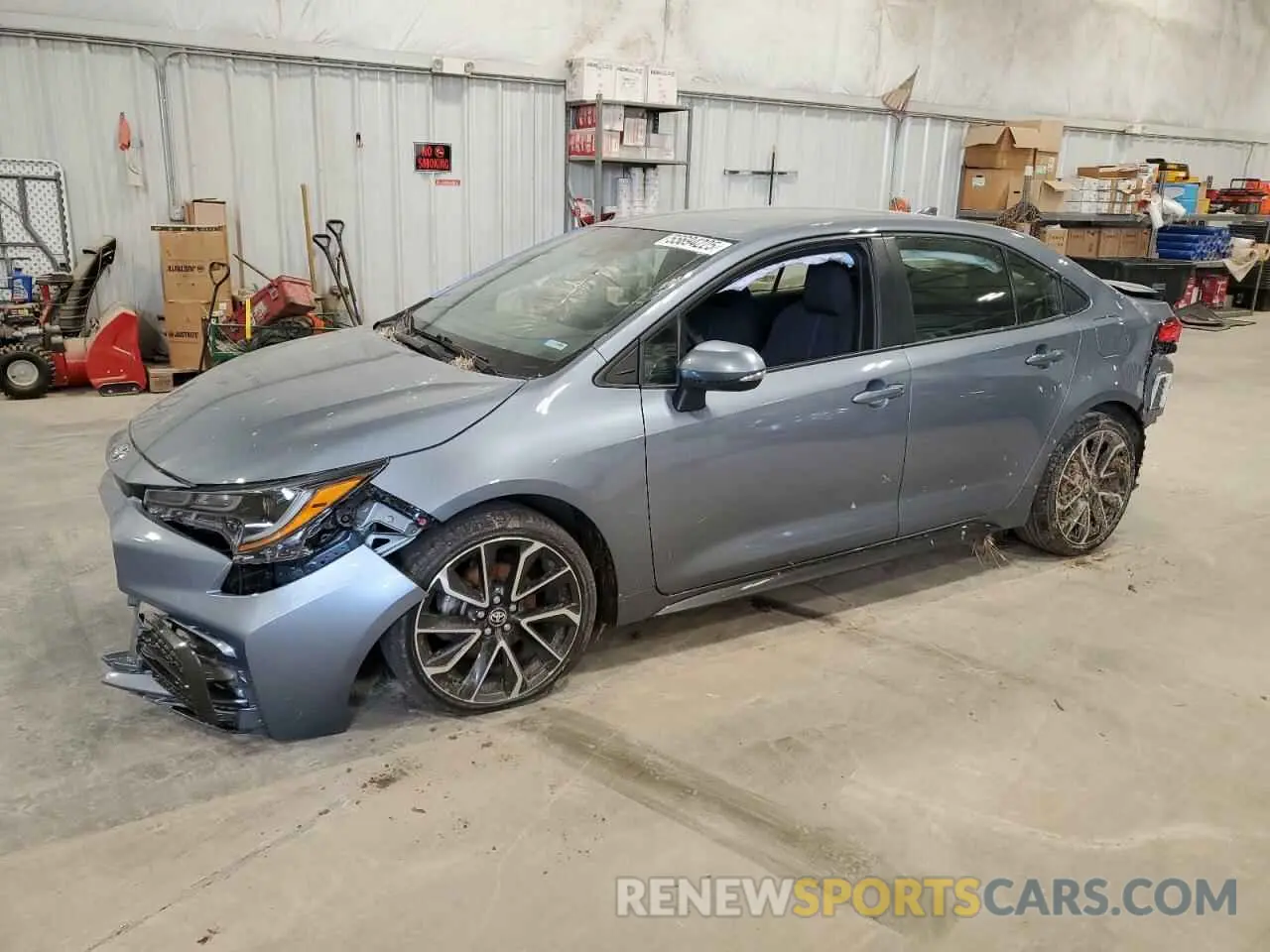 1 fotografías del automóvil dañado JTDS4MCE9NJ096465 TOYOTA COROLLA 2022