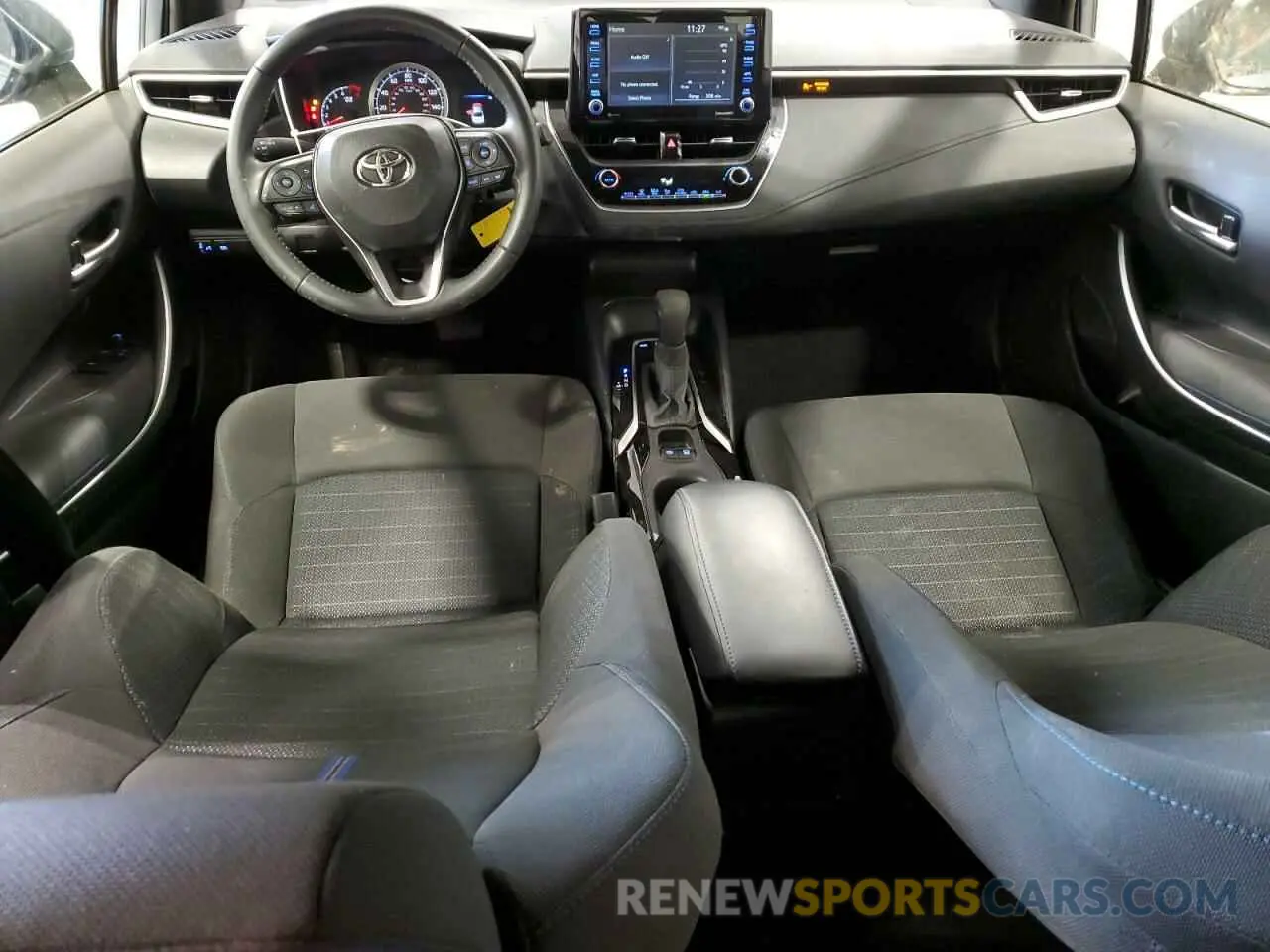 8 fotografías del automóvil dañado JTDS4MCE9NJ096465 TOYOTA COROLLA 2022