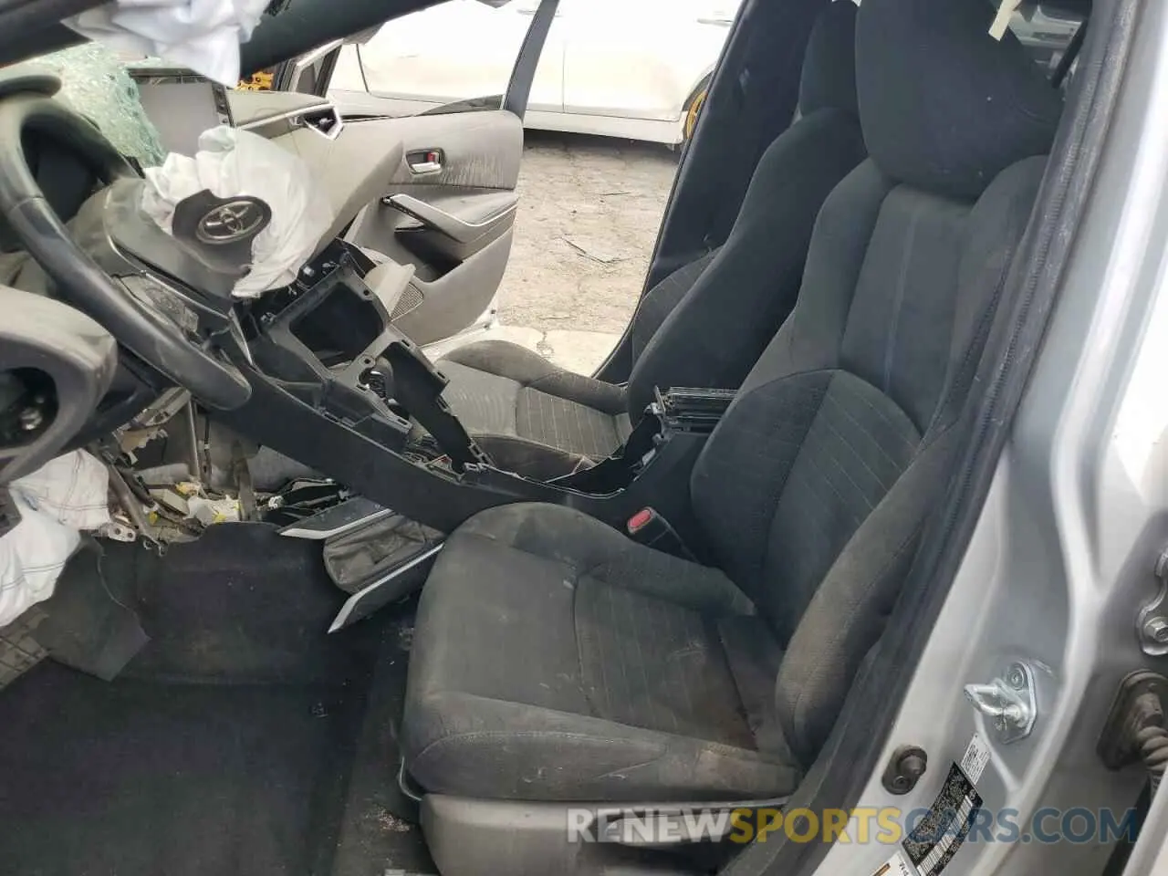7 fotografías del automóvil dañado JTDS4MCEXN3501236 TOYOTA COROLLA 2022