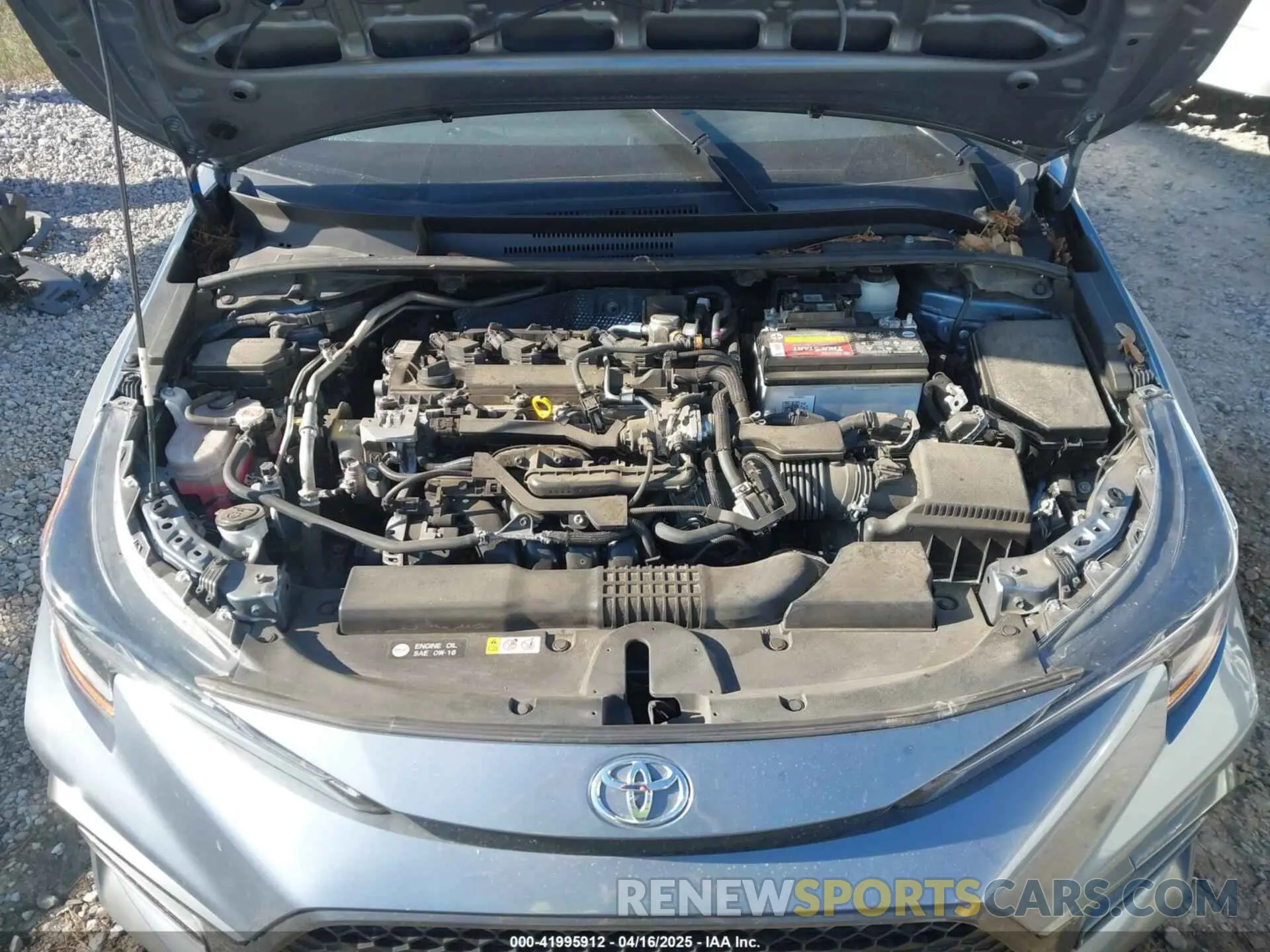 10 fotografías del automóvil dañado JTDS4MCEXN3510969 TOYOTA COROLLA 2022