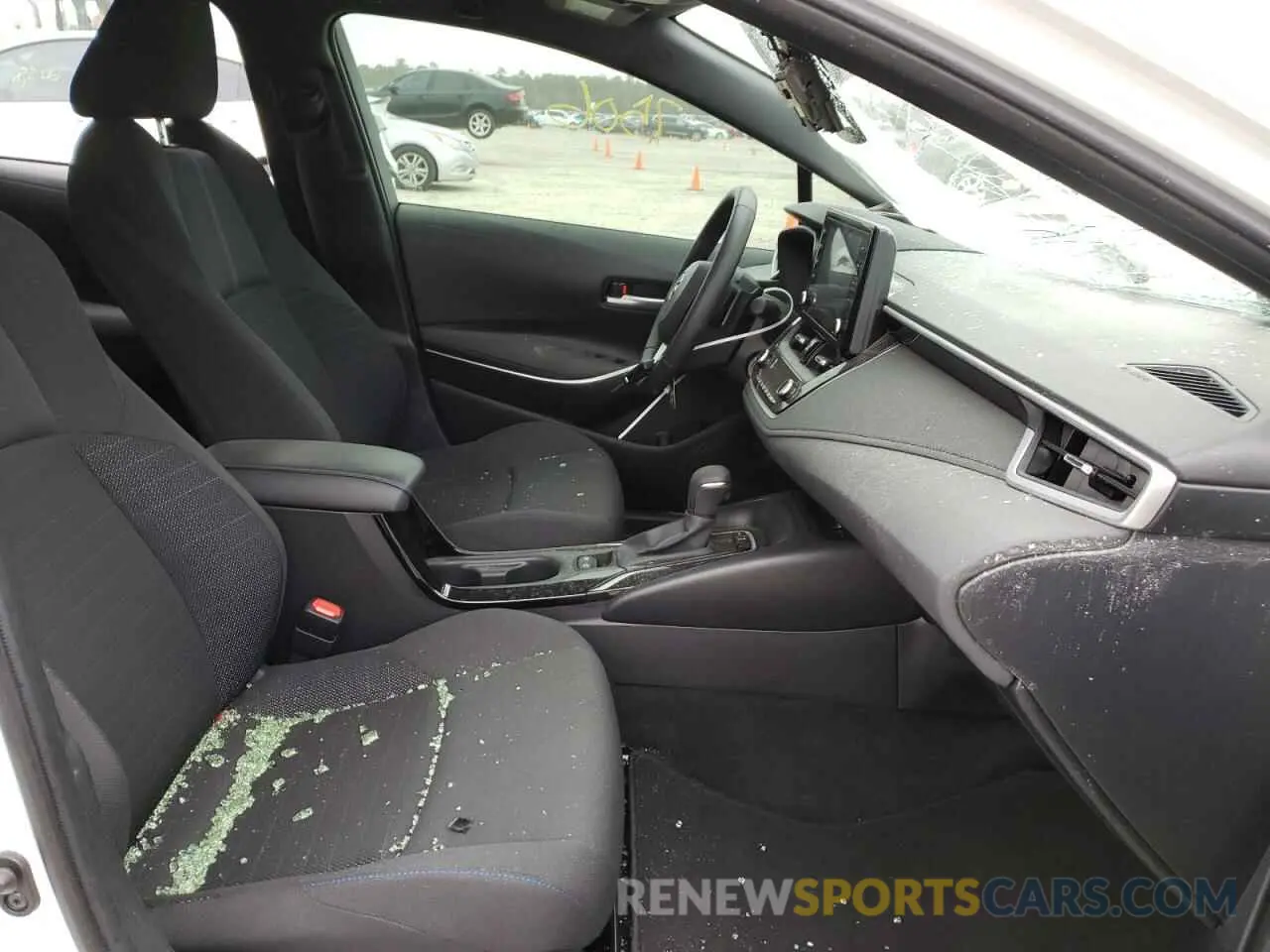 5 fotografías del automóvil dañado JTDS4MCEXNJ083322 TOYOTA COROLLA 2022