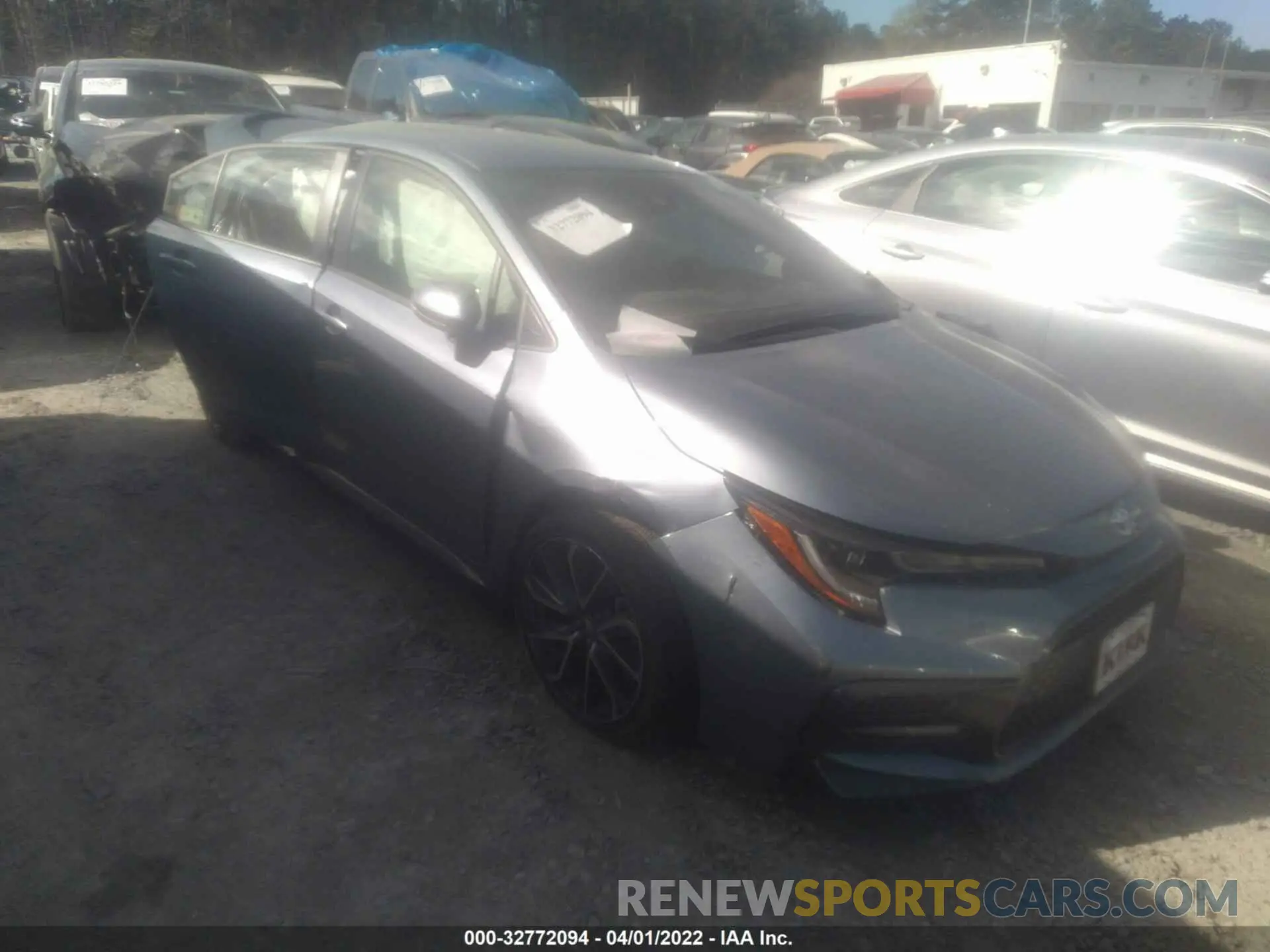 1 fotografías del automóvil dañado JTDS4MCEXNJ090075 TOYOTA COROLLA 2022