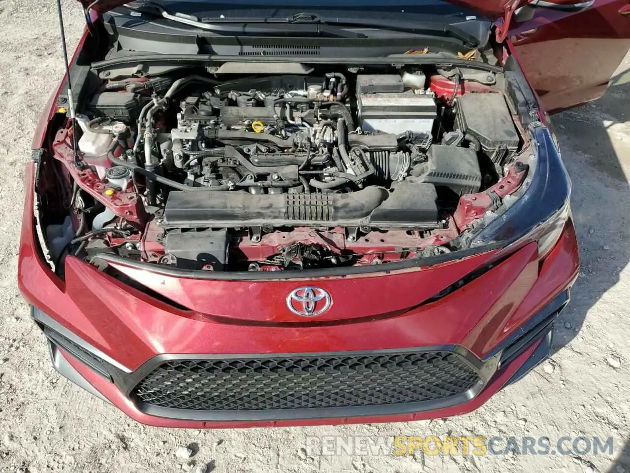 11 fotografías del automóvil dañado JTDS4MCEXNJ094756 TOYOTA COROLLA 2022