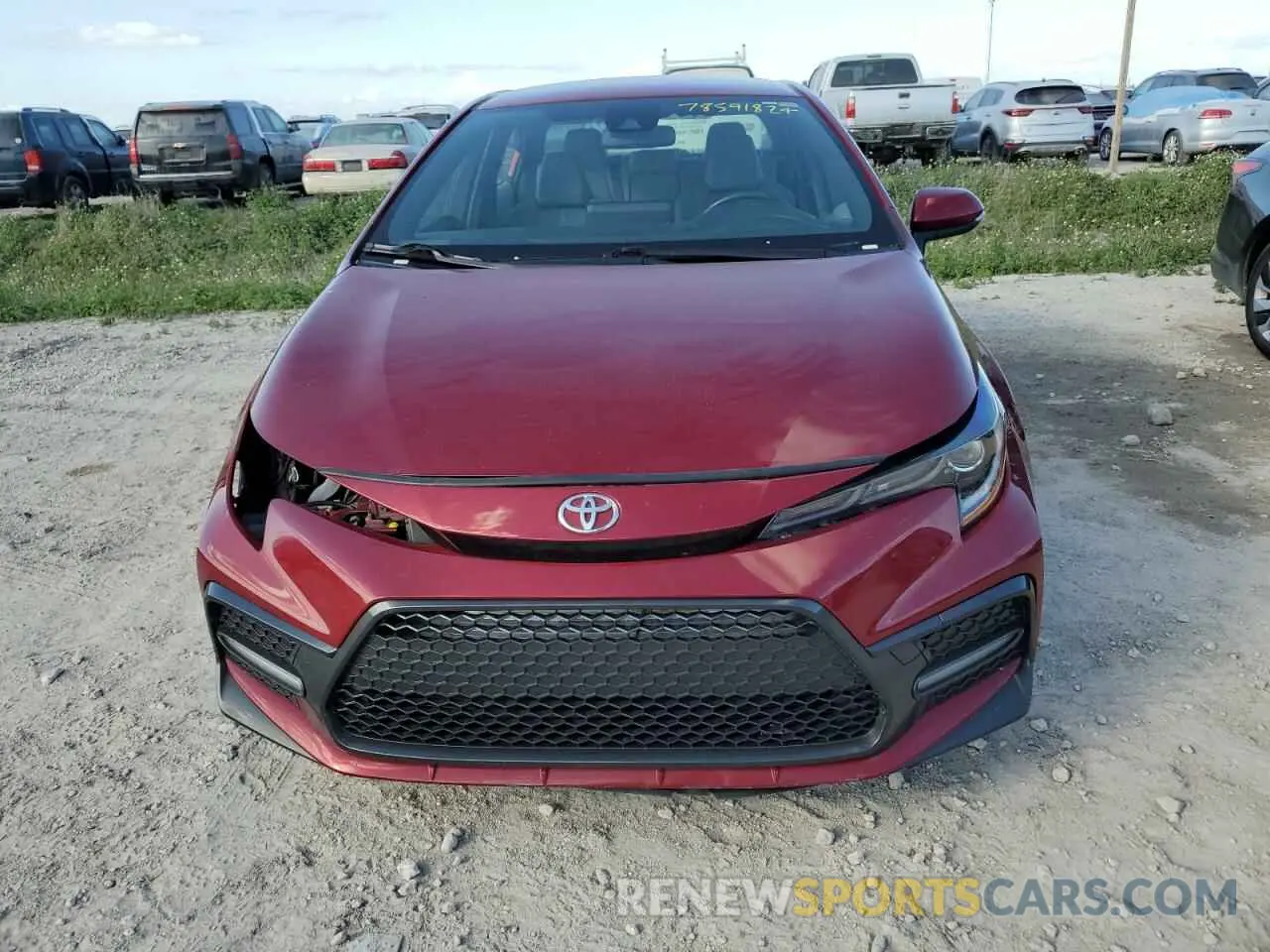 5 fotografías del automóvil dañado JTDS4MCEXNJ094756 TOYOTA COROLLA 2022