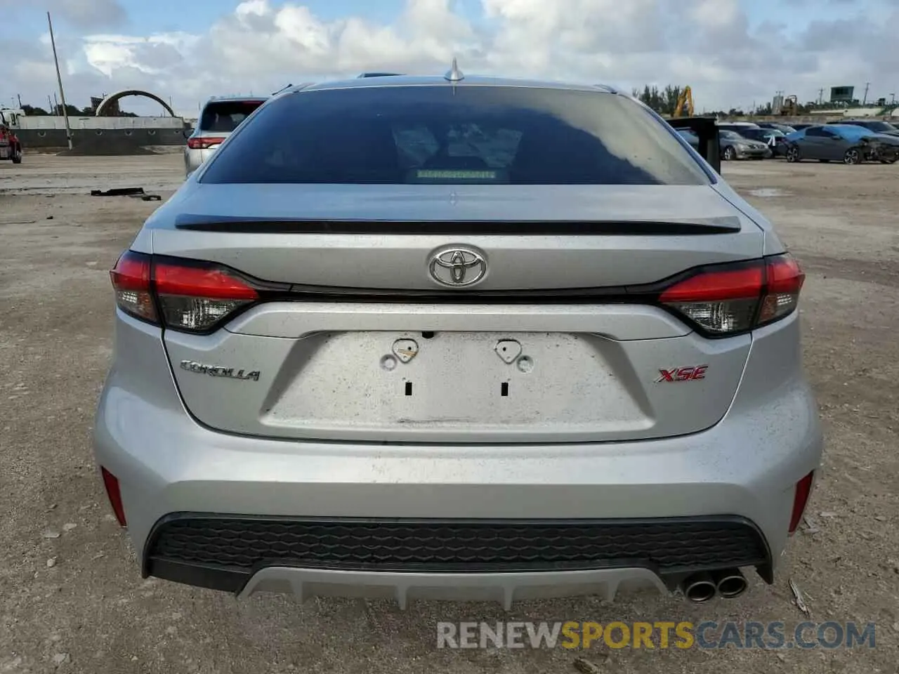 6 fotografías del automóvil dañado JTDT4MCE4NJ092960 TOYOTA COROLLA 2022