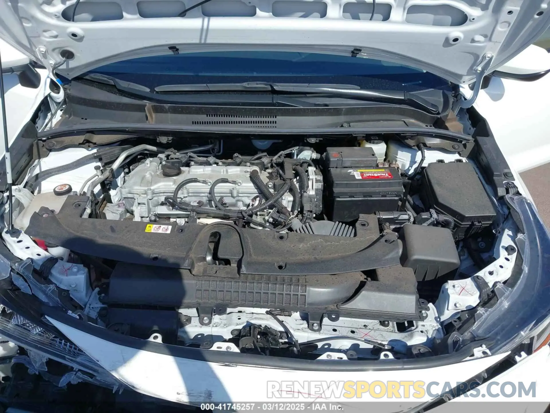 10 fotografías del automóvil dañado JTDVPMAE0N3022606 TOYOTA COROLLA 2022