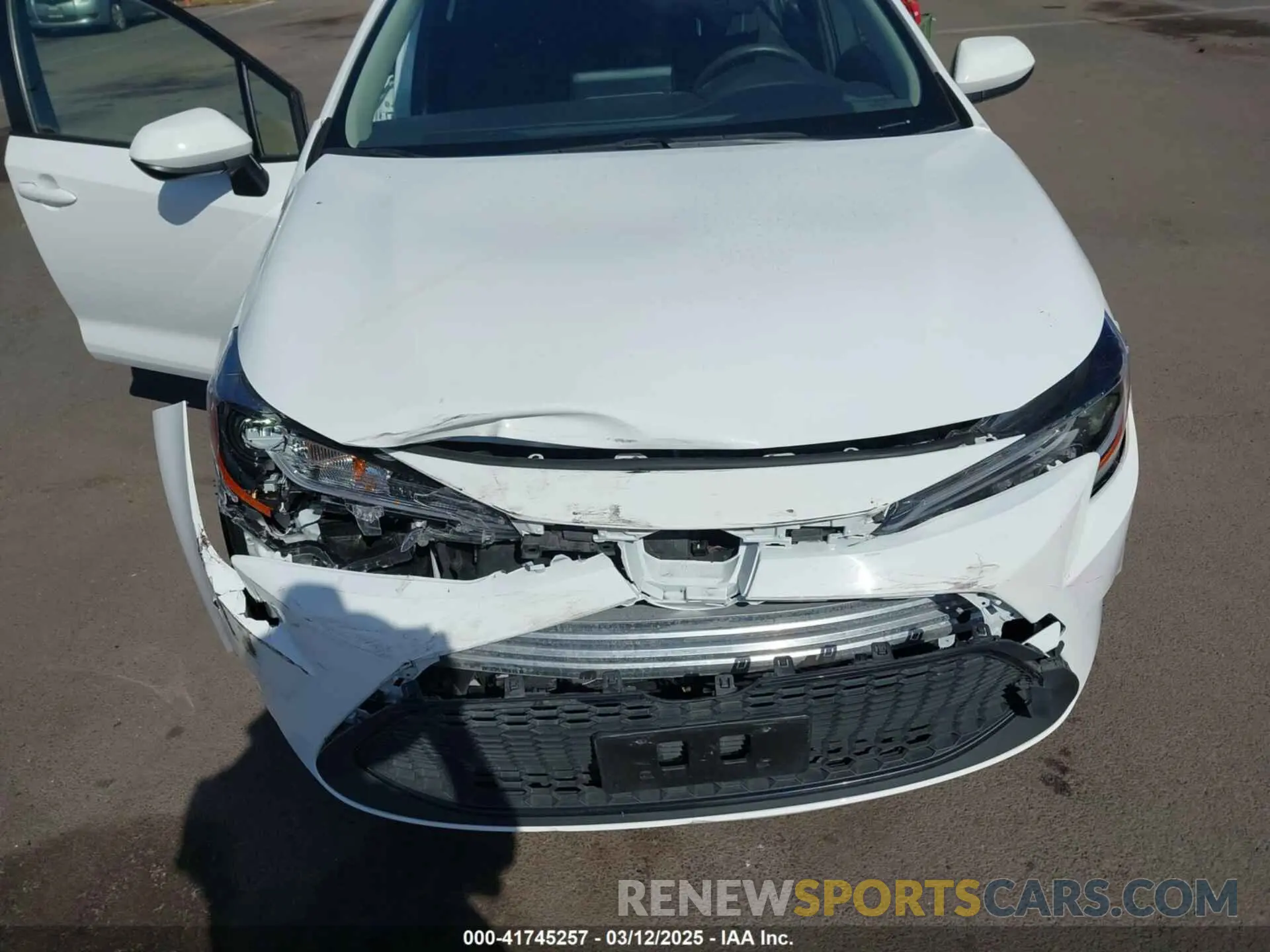6 fotografías del automóvil dañado JTDVPMAE0N3022606 TOYOTA COROLLA 2022