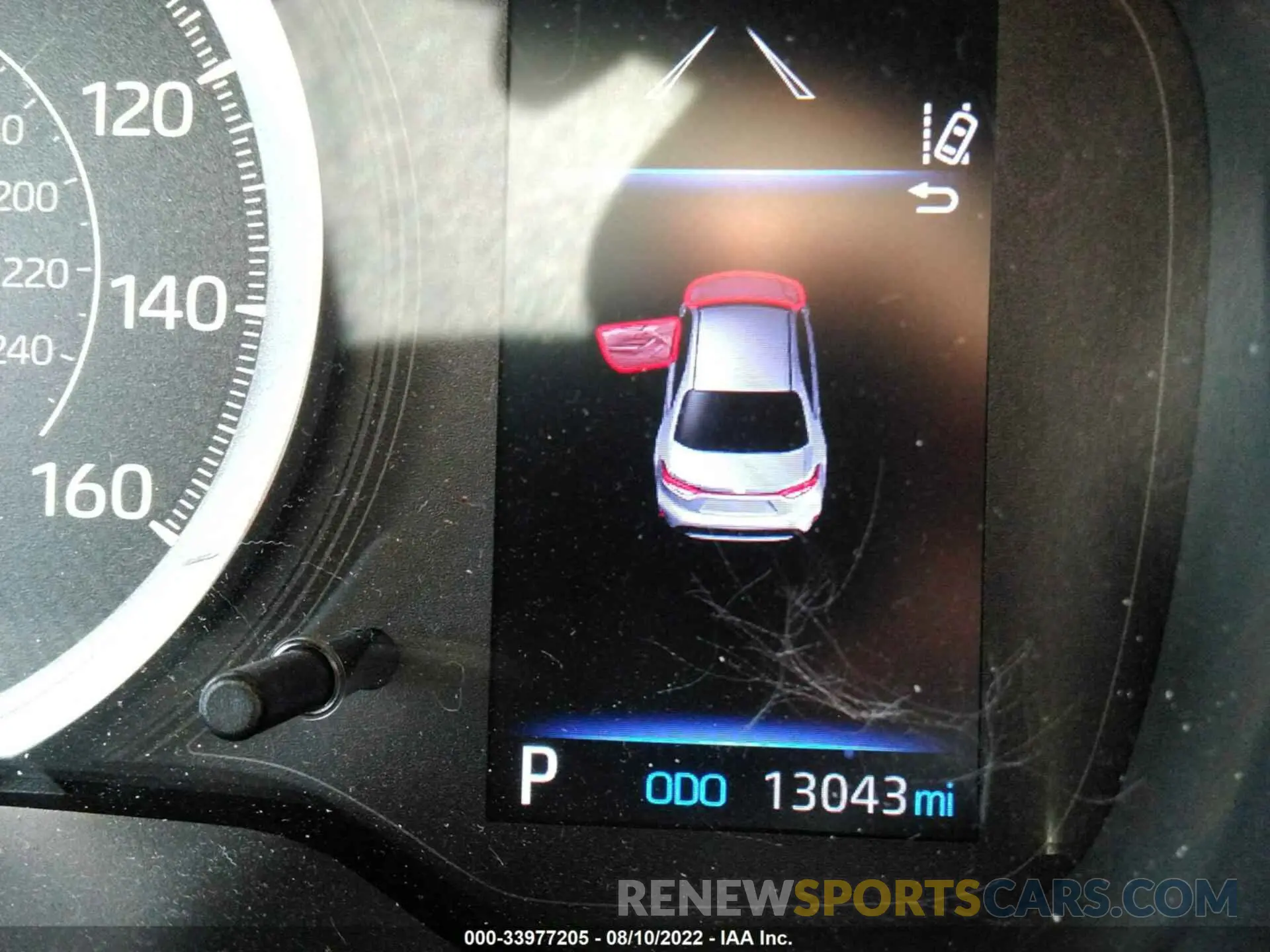 7 fotografías del automóvil dañado JTDVPMAE0NJ211994 TOYOTA COROLLA 2022