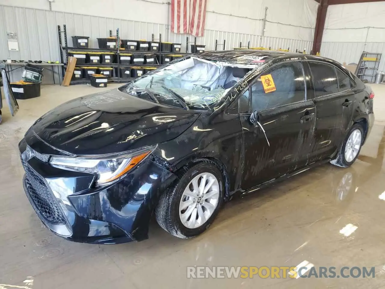 1 fotografías del automóvil dañado JTDVPMAE2NJ195376 TOYOTA COROLLA 2022