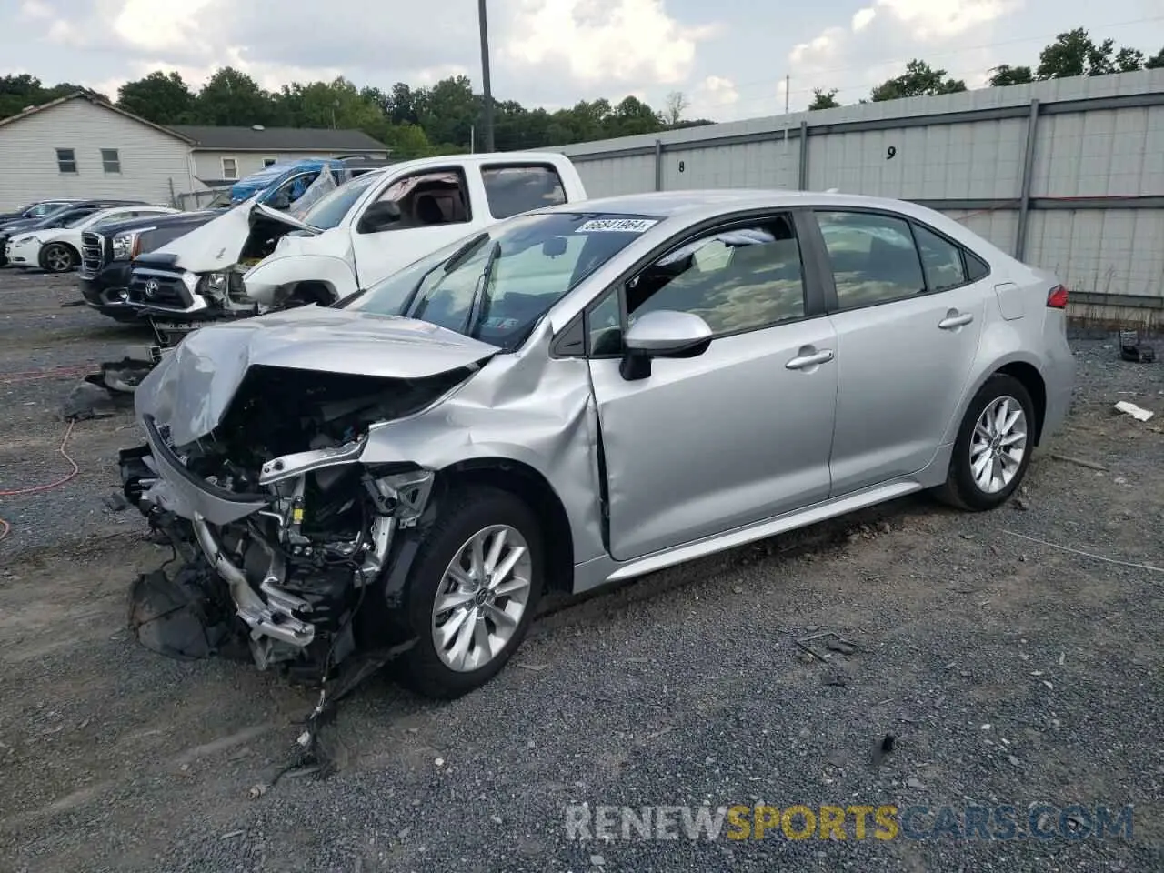 1 fotografías del automóvil dañado JTDVPMAE5N3017577 TOYOTA COROLLA 2022