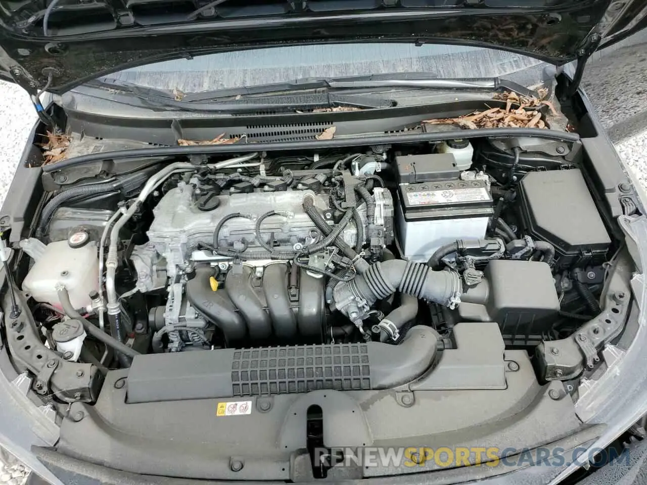 11 fotografías del automóvil dañado JTDVPMAE5NJ211117 TOYOTA COROLLA 2022