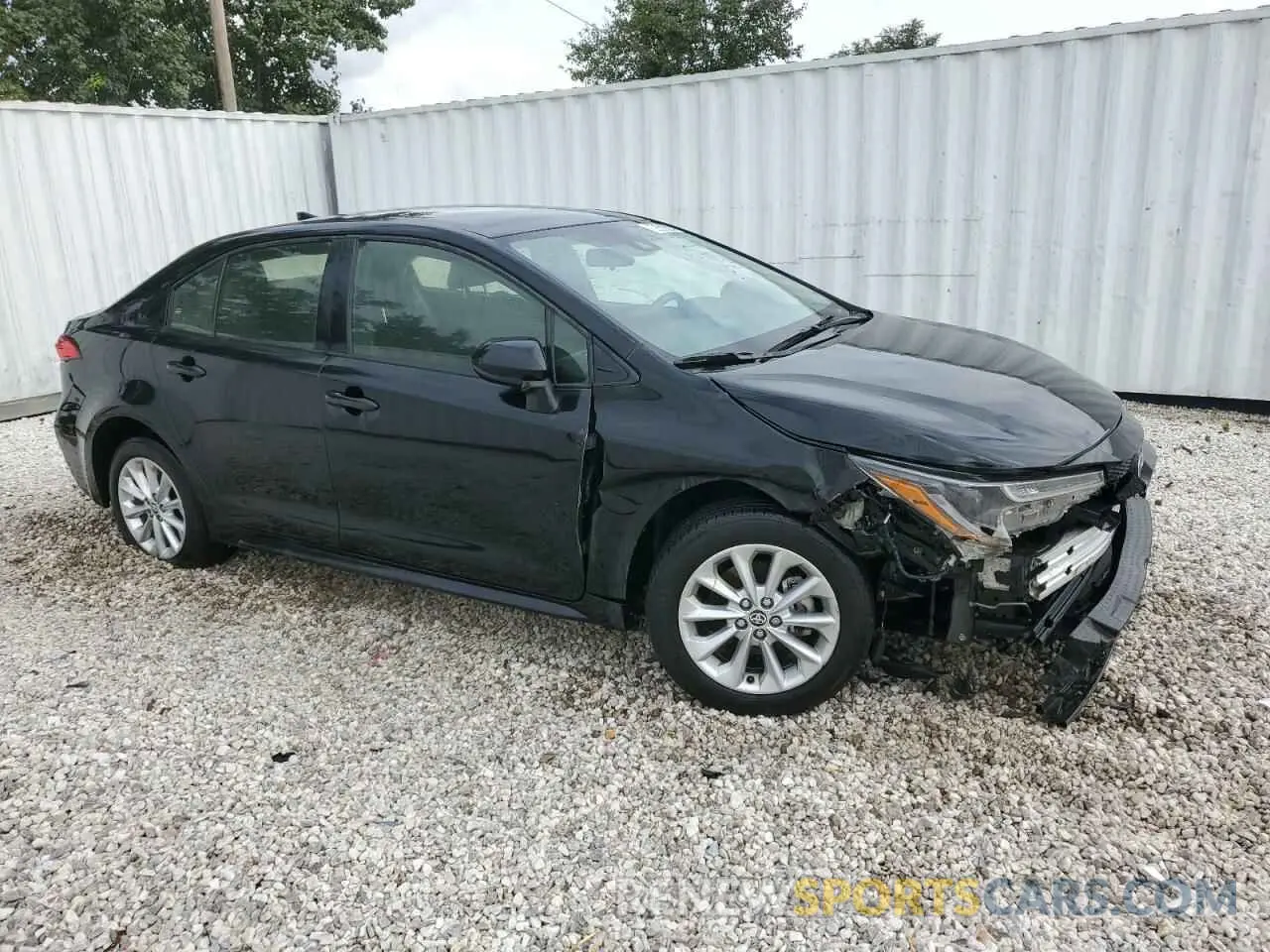 4 fotografías del automóvil dañado JTDVPMAE5NJ211117 TOYOTA COROLLA 2022