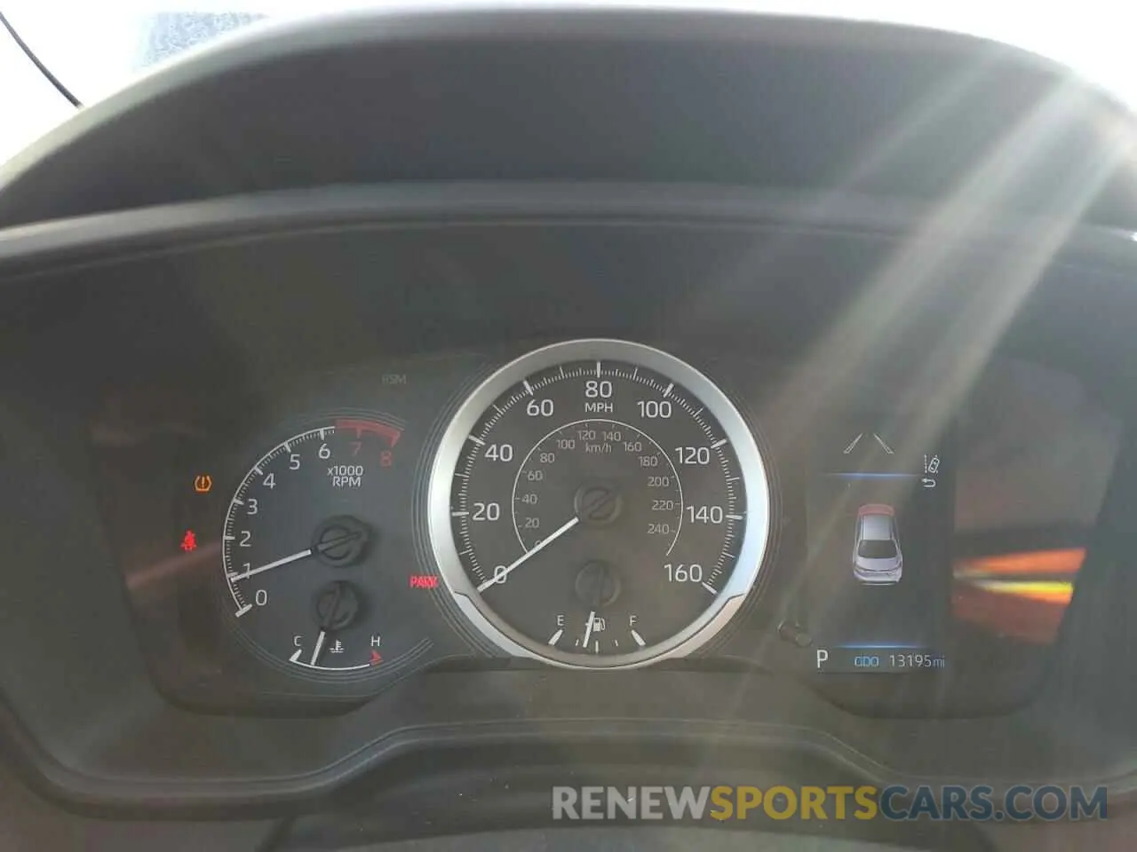 9 fotografías del automóvil dañado JTDVPMAE5NJ211117 TOYOTA COROLLA 2022