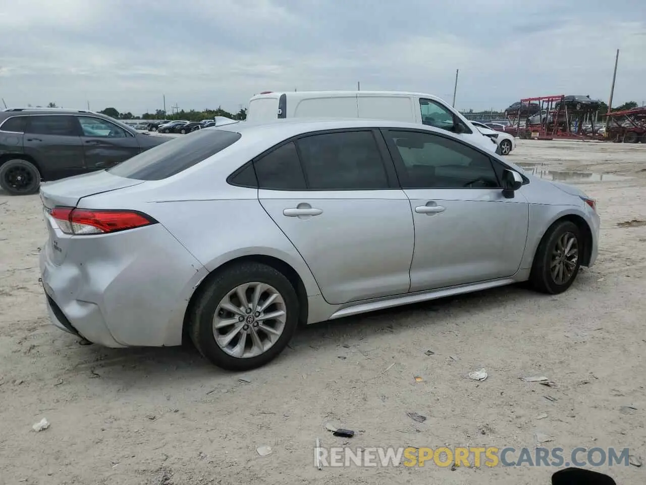 3 fotografías del automóvil dañado JTDVPMAE6N3014266 TOYOTA COROLLA 2022