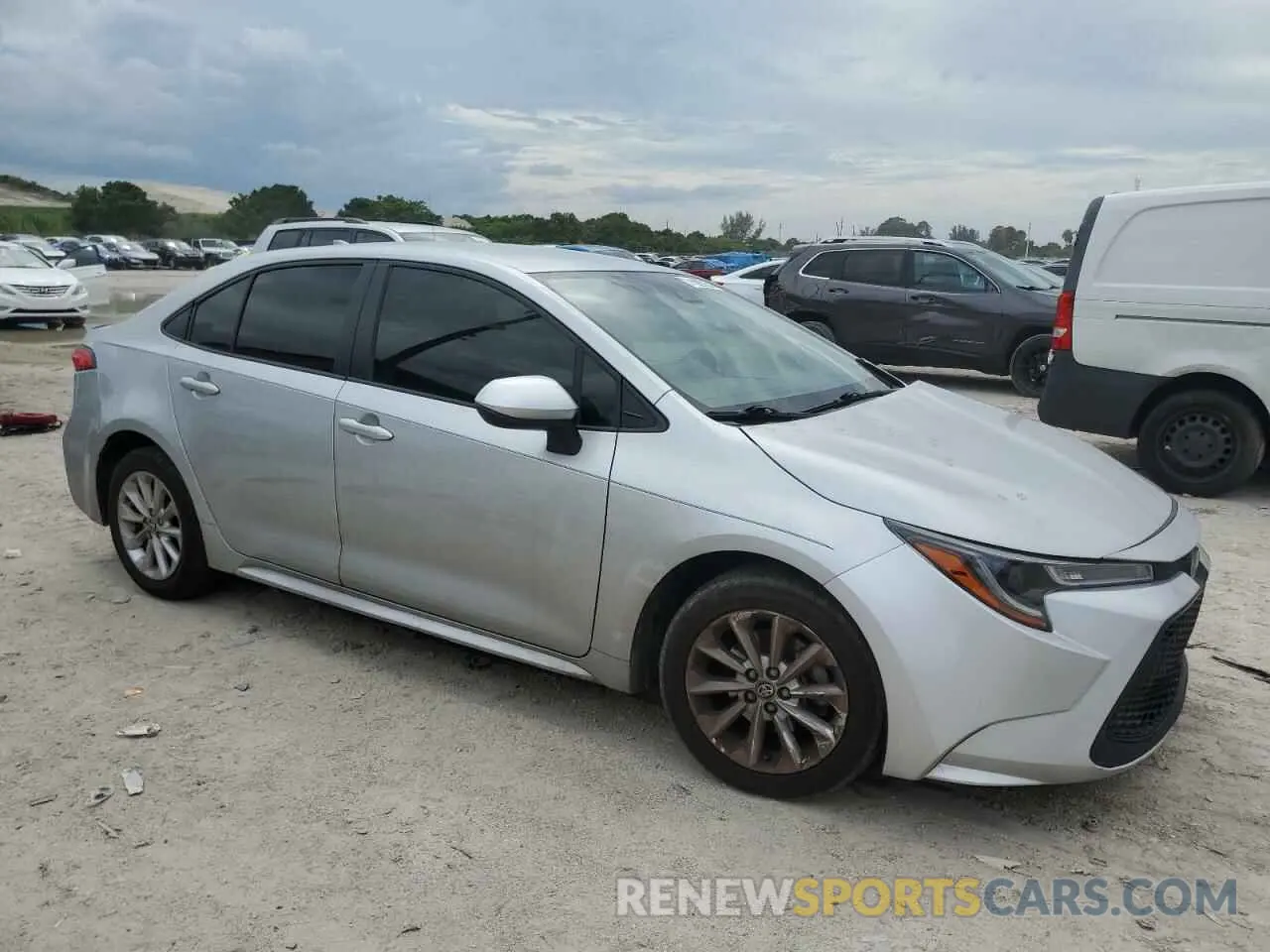 4 fotografías del automóvil dañado JTDVPMAE6N3014266 TOYOTA COROLLA 2022