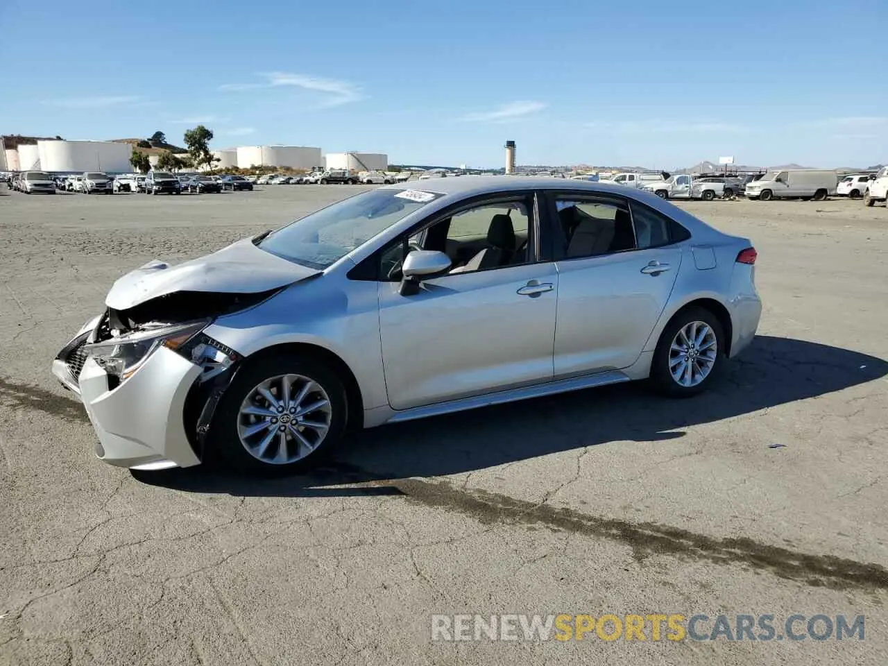 1 fotografías del automóvil dañado JTDVPMAE7NJ205335 TOYOTA COROLLA 2022