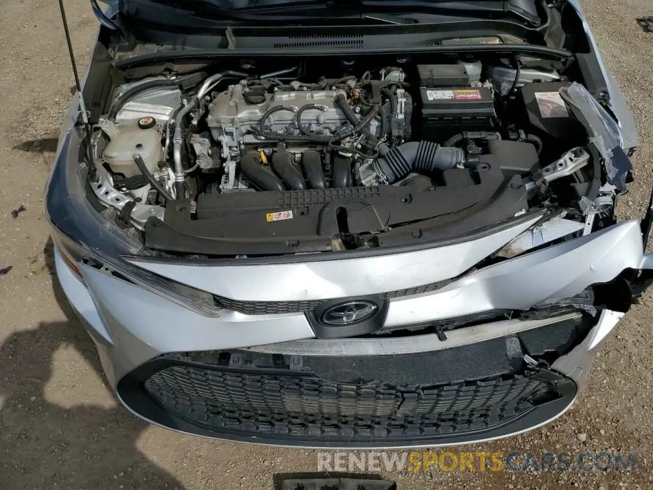 11 fotografías del automóvil dañado JTDVPMAE8NJ194216 TOYOTA COROLLA 2022