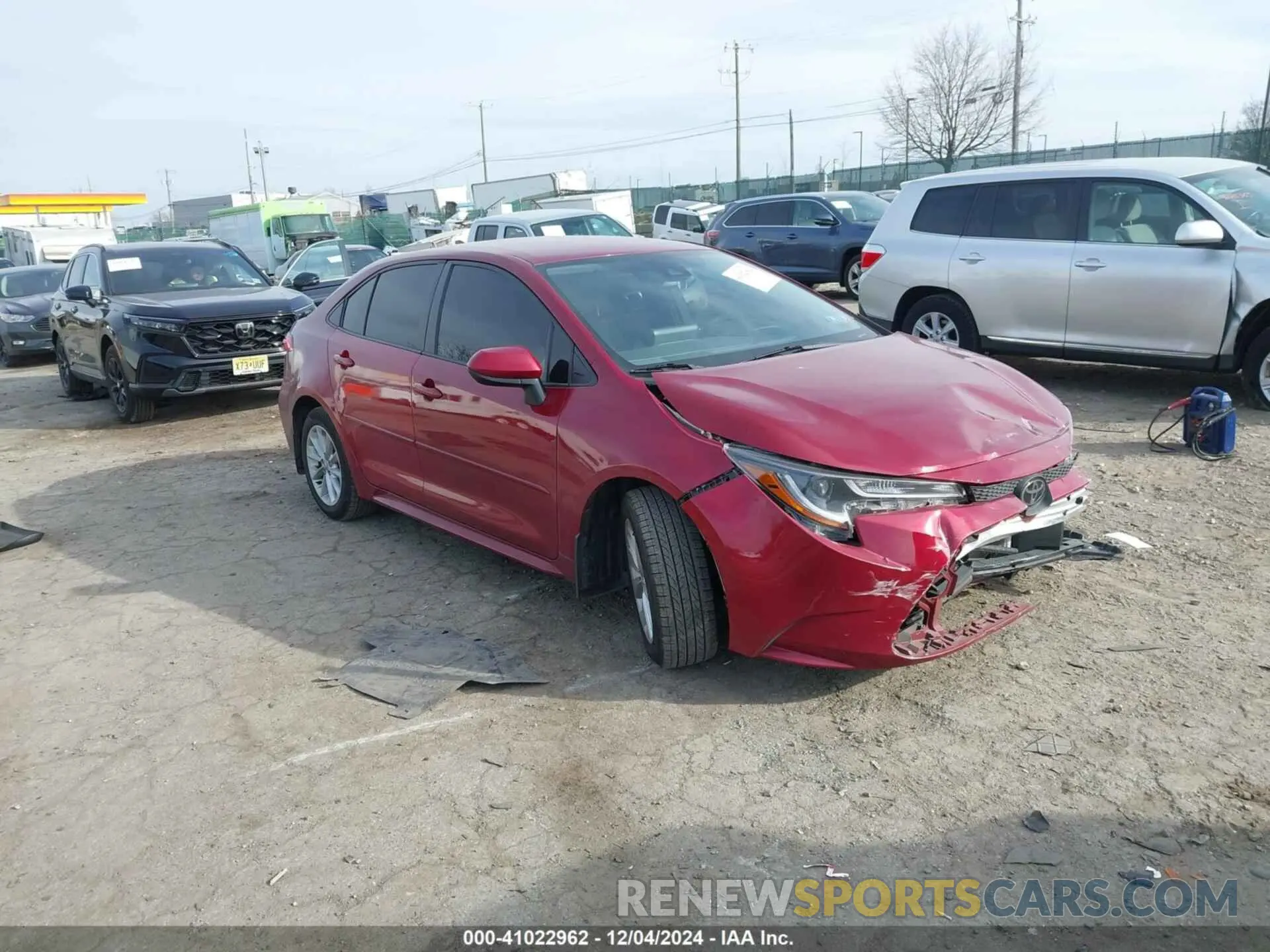 1 fotografías del automóvil dañado JTDVPMAE8NJ230762 TOYOTA COROLLA 2022