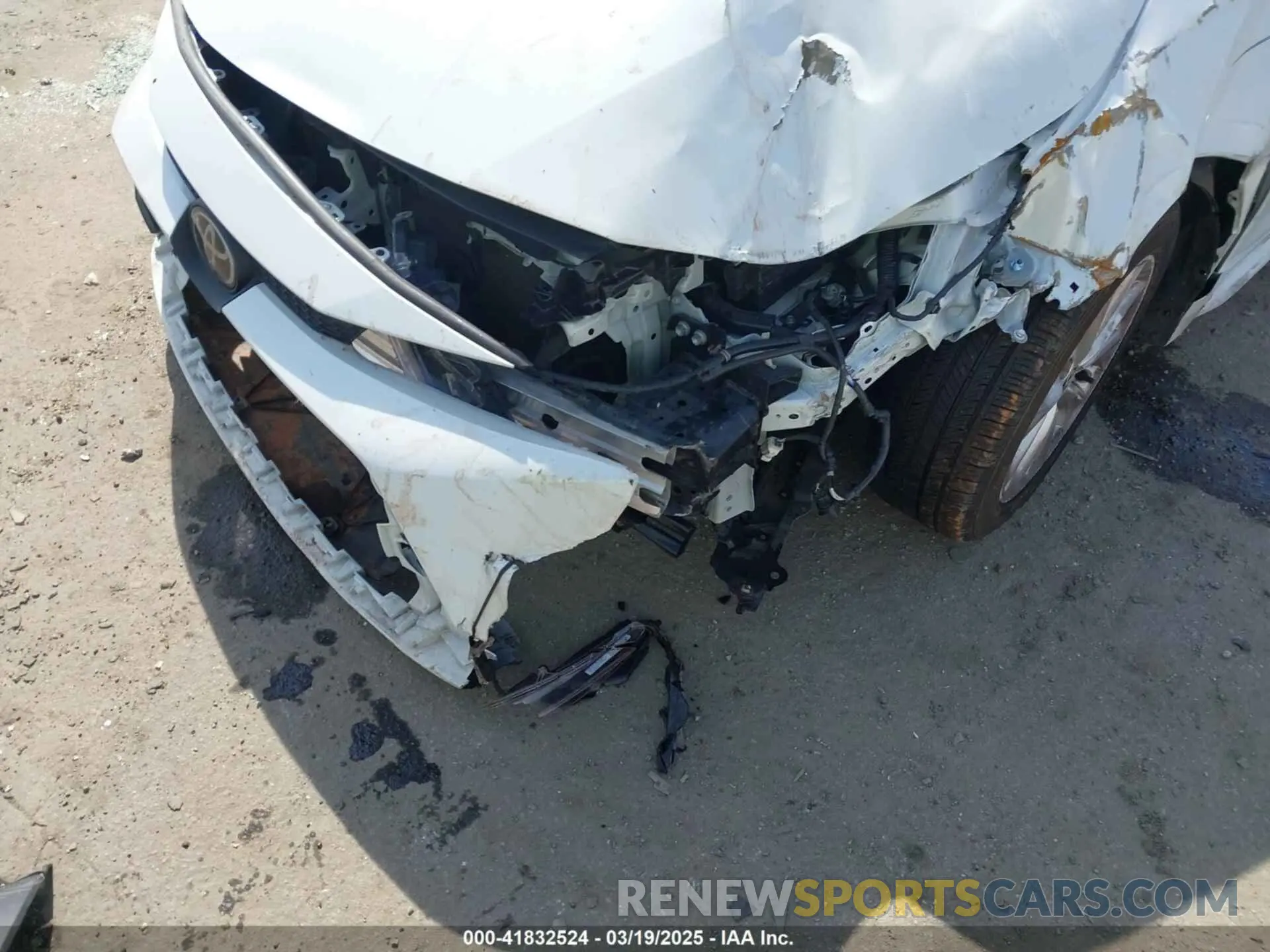 6 fotografías del automóvil dañado JTDVPMAE9N3015203 TOYOTA COROLLA 2022
