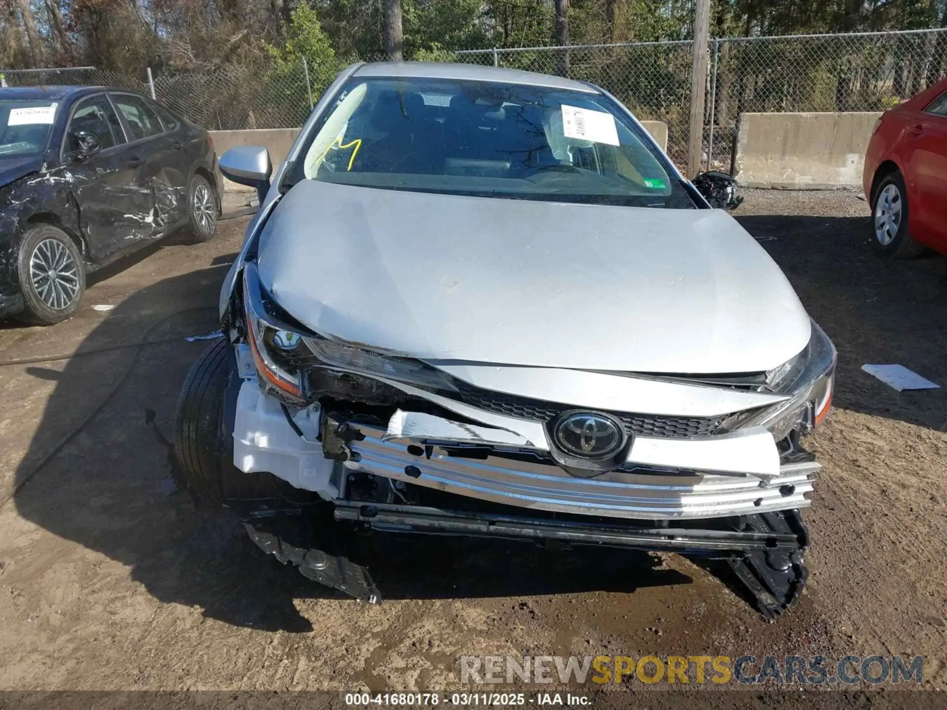 12 fotografías del automóvil dañado JTDVPMAEXN3004033 TOYOTA COROLLA 2022