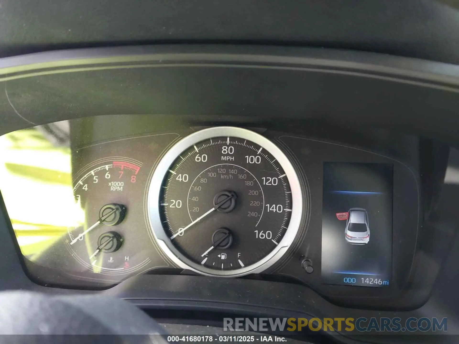 7 fotografías del automóvil dañado JTDVPMAEXN3004033 TOYOTA COROLLA 2022