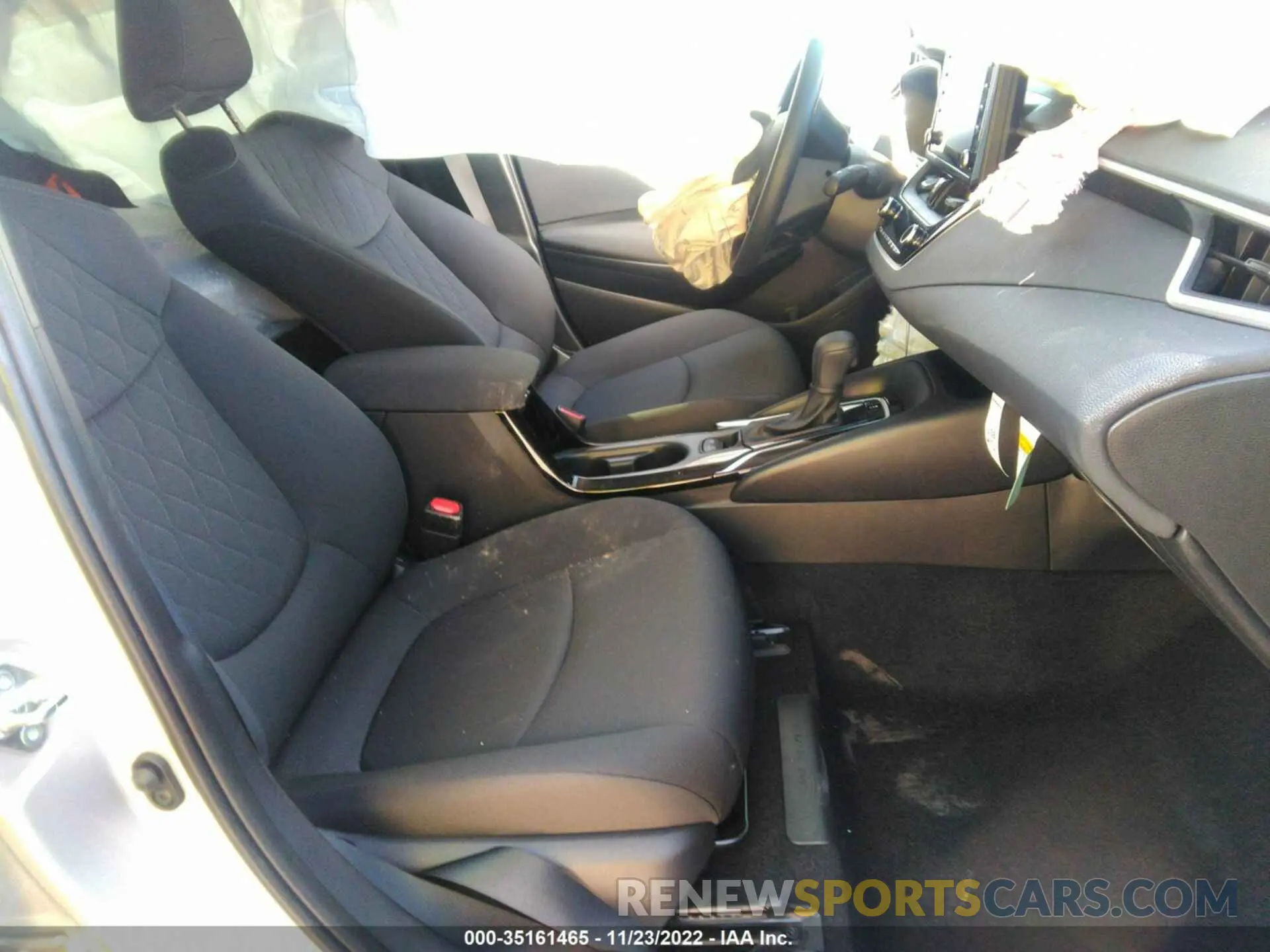 5 fotografías del automóvil dañado JTDVPMAEXN3029207 TOYOTA COROLLA 2022