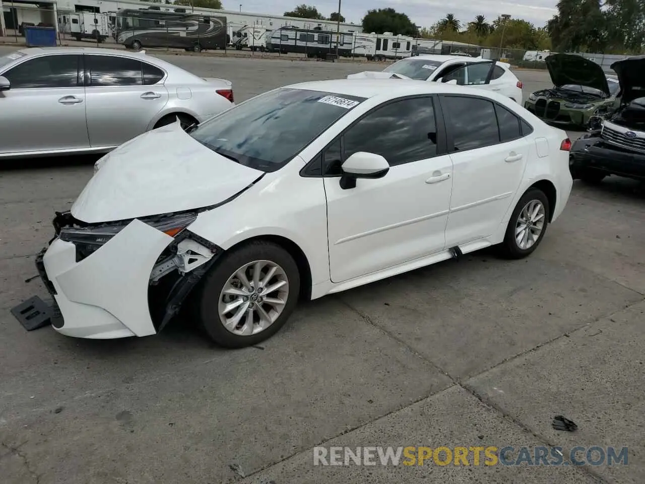 1 fotografías del automóvil dañado JTDVPMAEXN3032060 TOYOTA COROLLA 2022