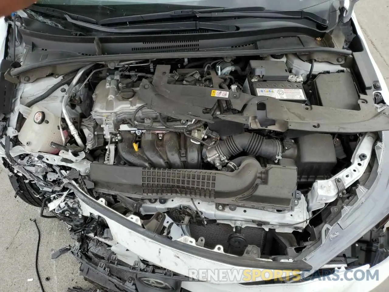 11 fotografías del automóvil dañado JTDVPMAEXN3032060 TOYOTA COROLLA 2022