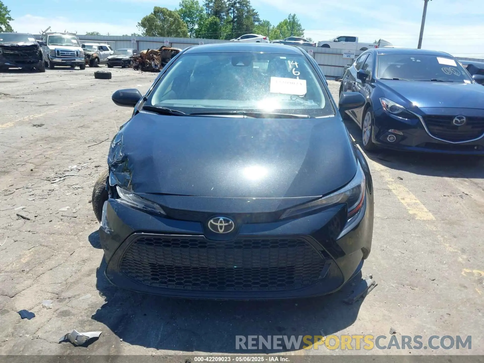 12 fotografías del automóvil dañado JTDVPMAEXNJ214613 TOYOTA COROLLA 2022