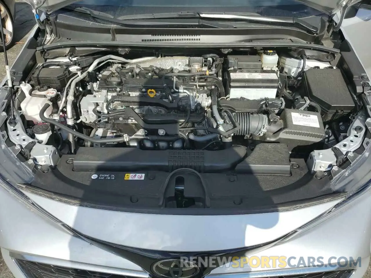 11 fotografías del automóvil dañado JTNA4MBE1N3172483 TOYOTA COROLLA 2022