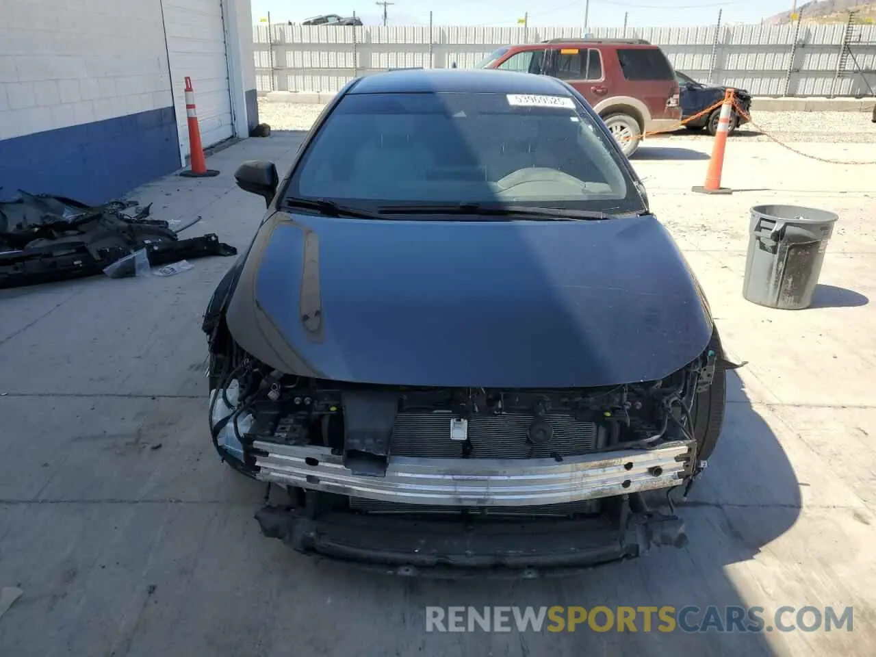 5 fotografías del automóvil dañado JTNA4MBE2N3158320 TOYOTA COROLLA 2022
