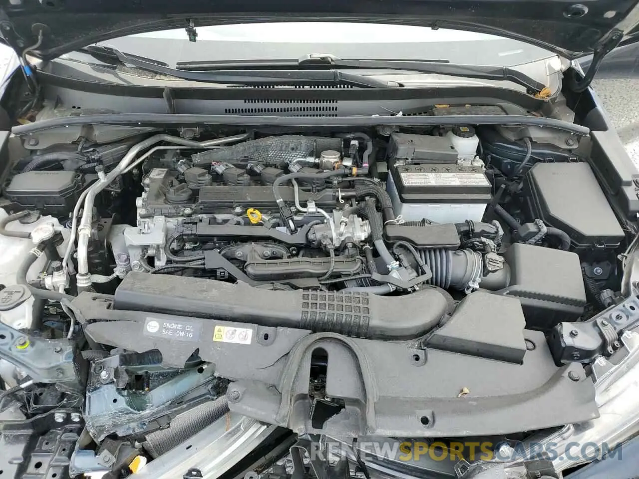 11 fotografías del automóvil dañado JTNA4MBE2N3185601 TOYOTA COROLLA 2022