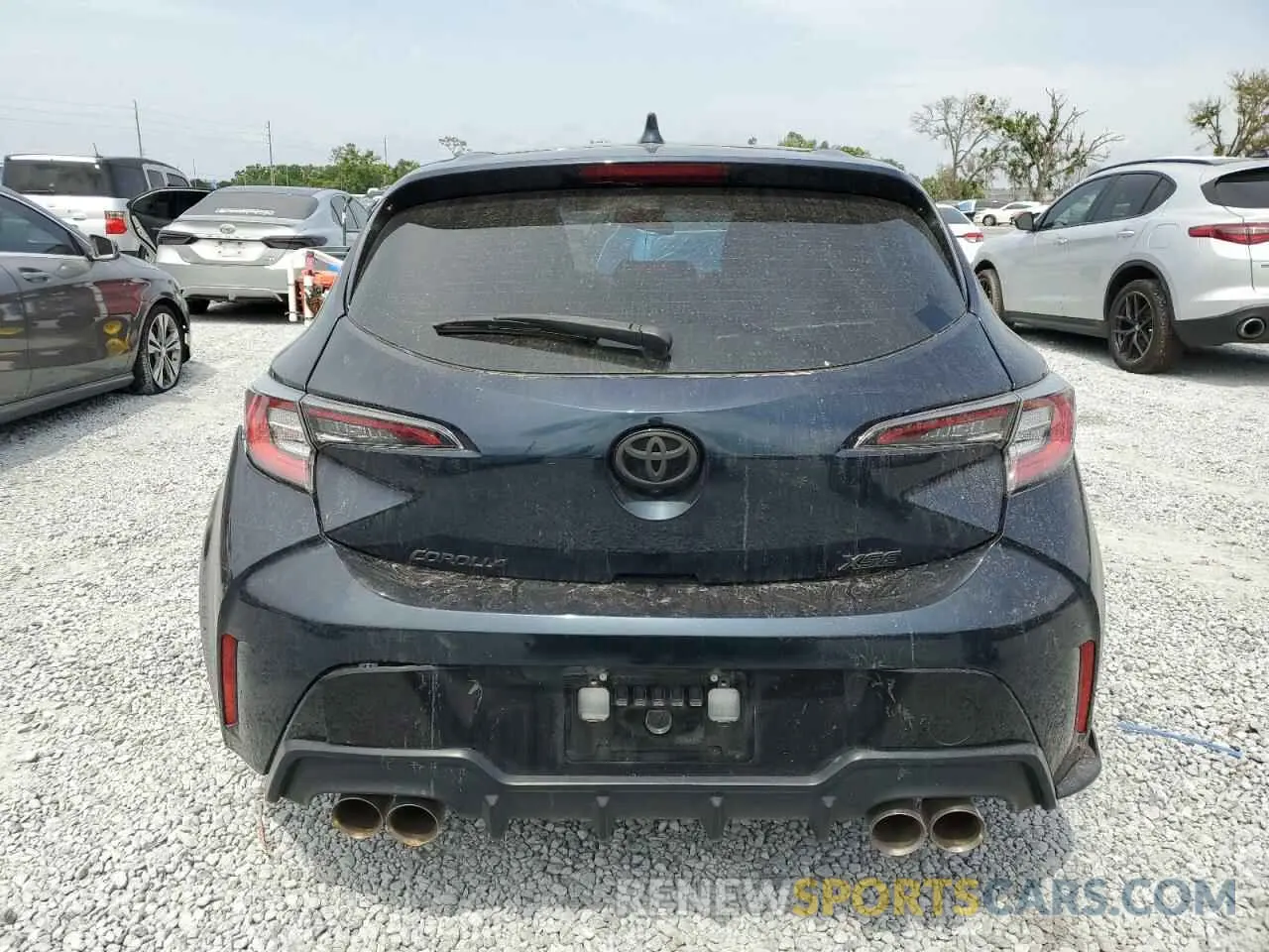 6 fotografías del automóvil dañado JTNA4MBE2N3185601 TOYOTA COROLLA 2022