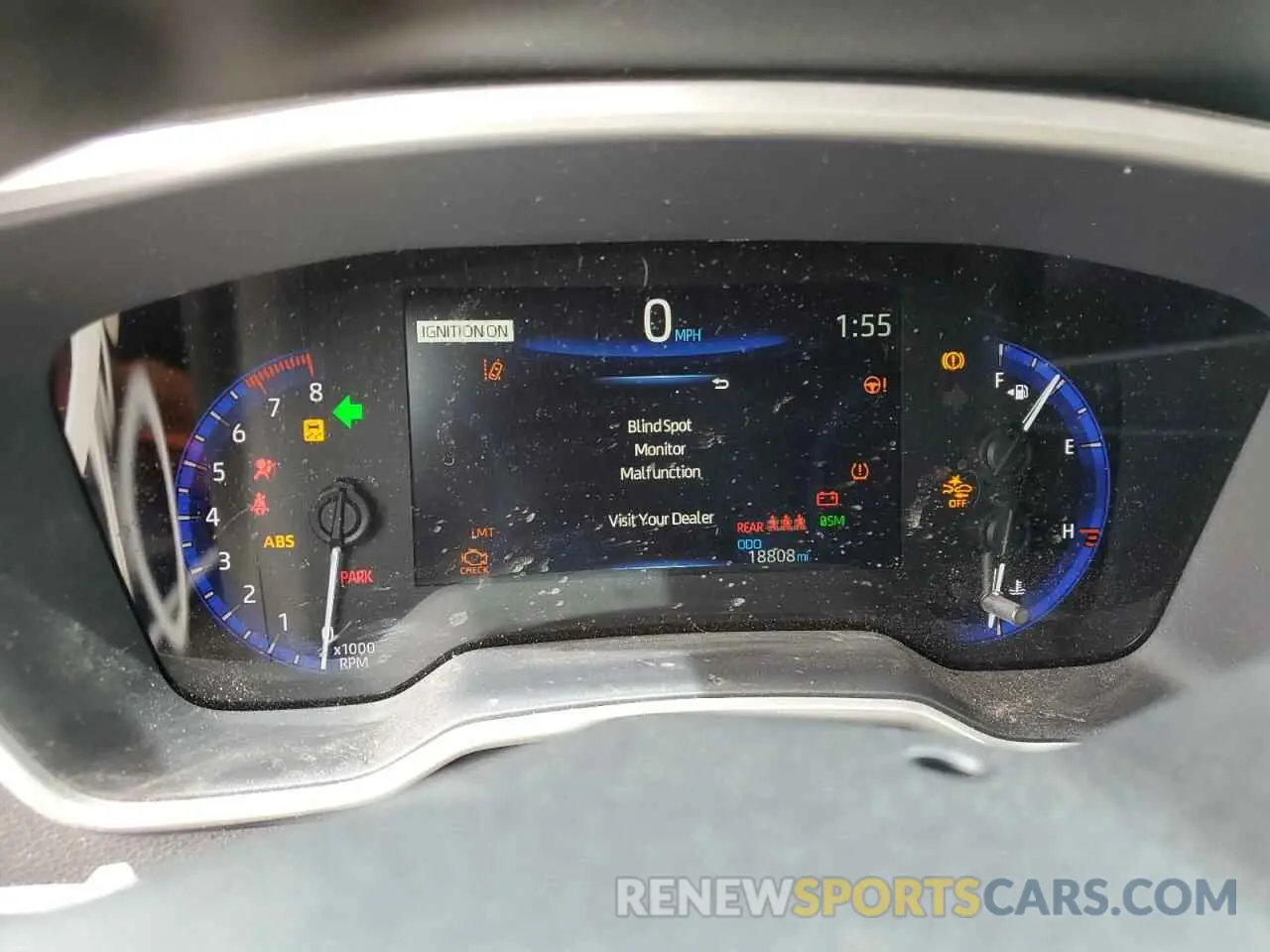 9 fotografías del automóvil dañado JTNA4MBE2N3185601 TOYOTA COROLLA 2022