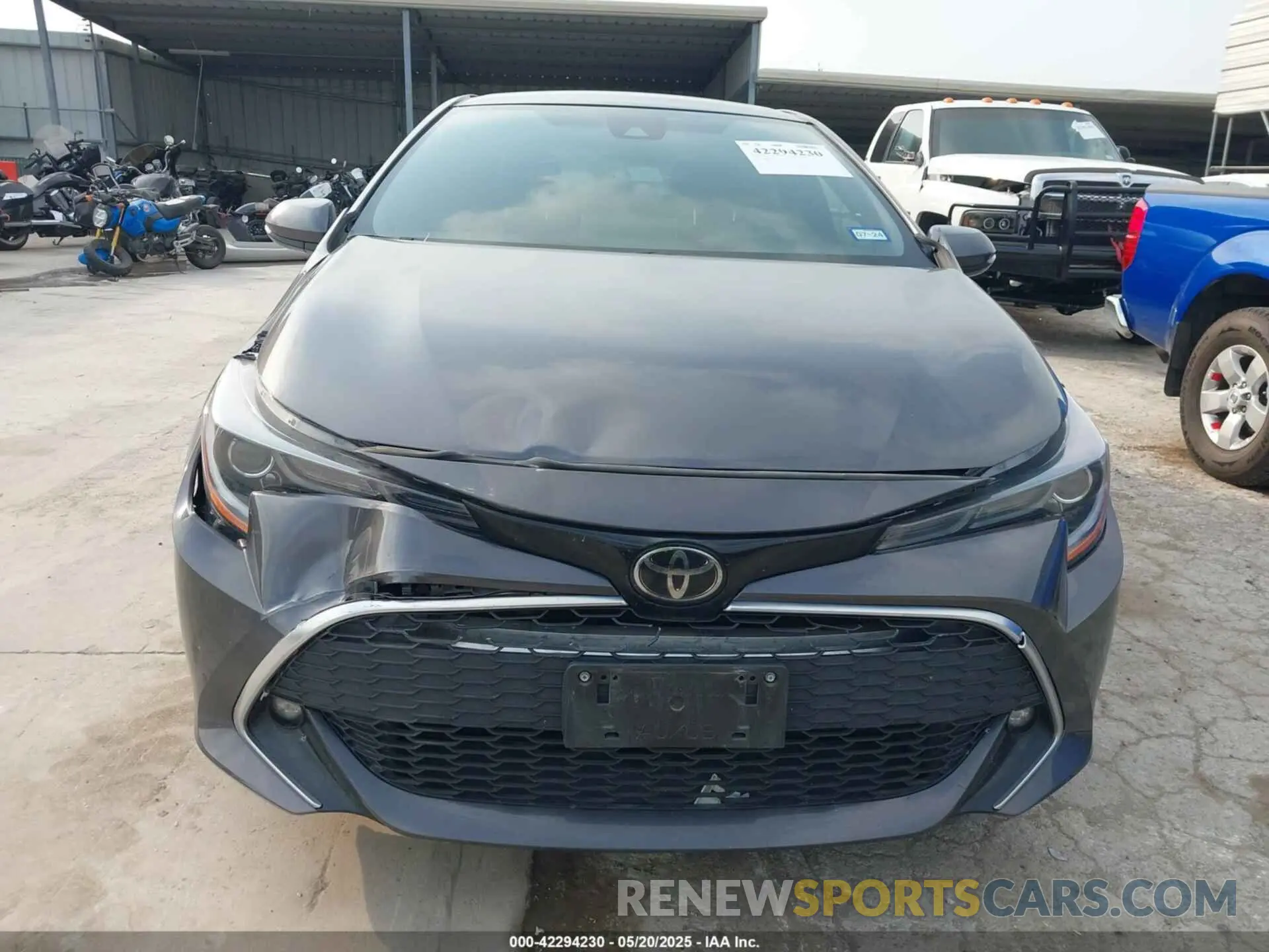 12 fotografías del automóvil dañado JTNA4MBE4N3183347 TOYOTA COROLLA 2022