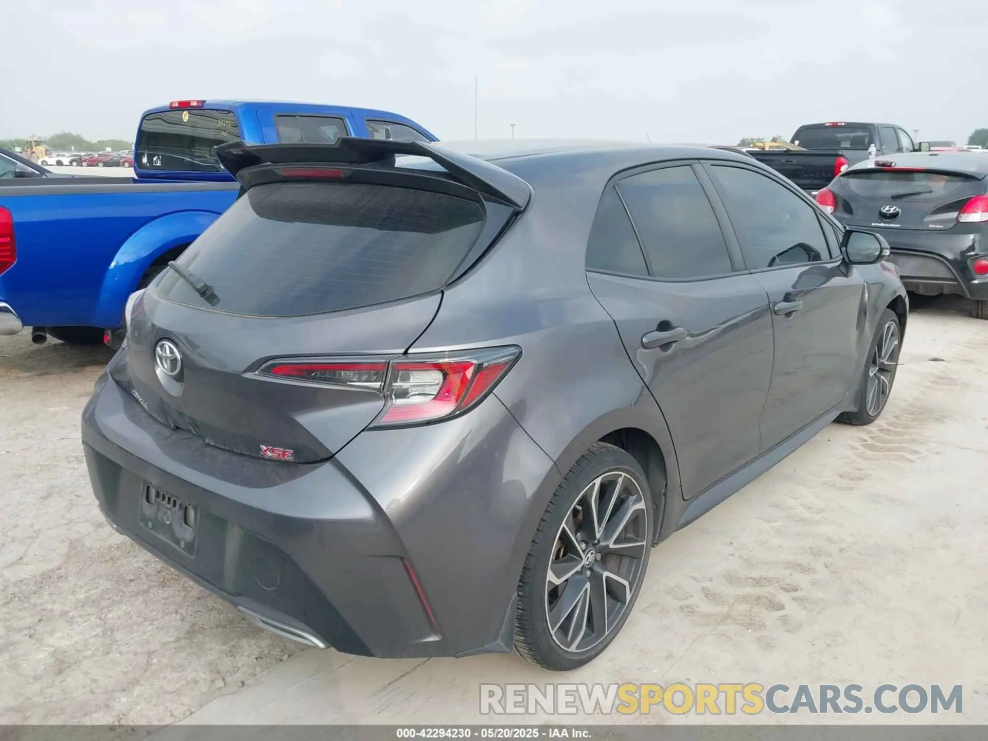 4 fotografías del automóvil dañado JTNA4MBE4N3183347 TOYOTA COROLLA 2022