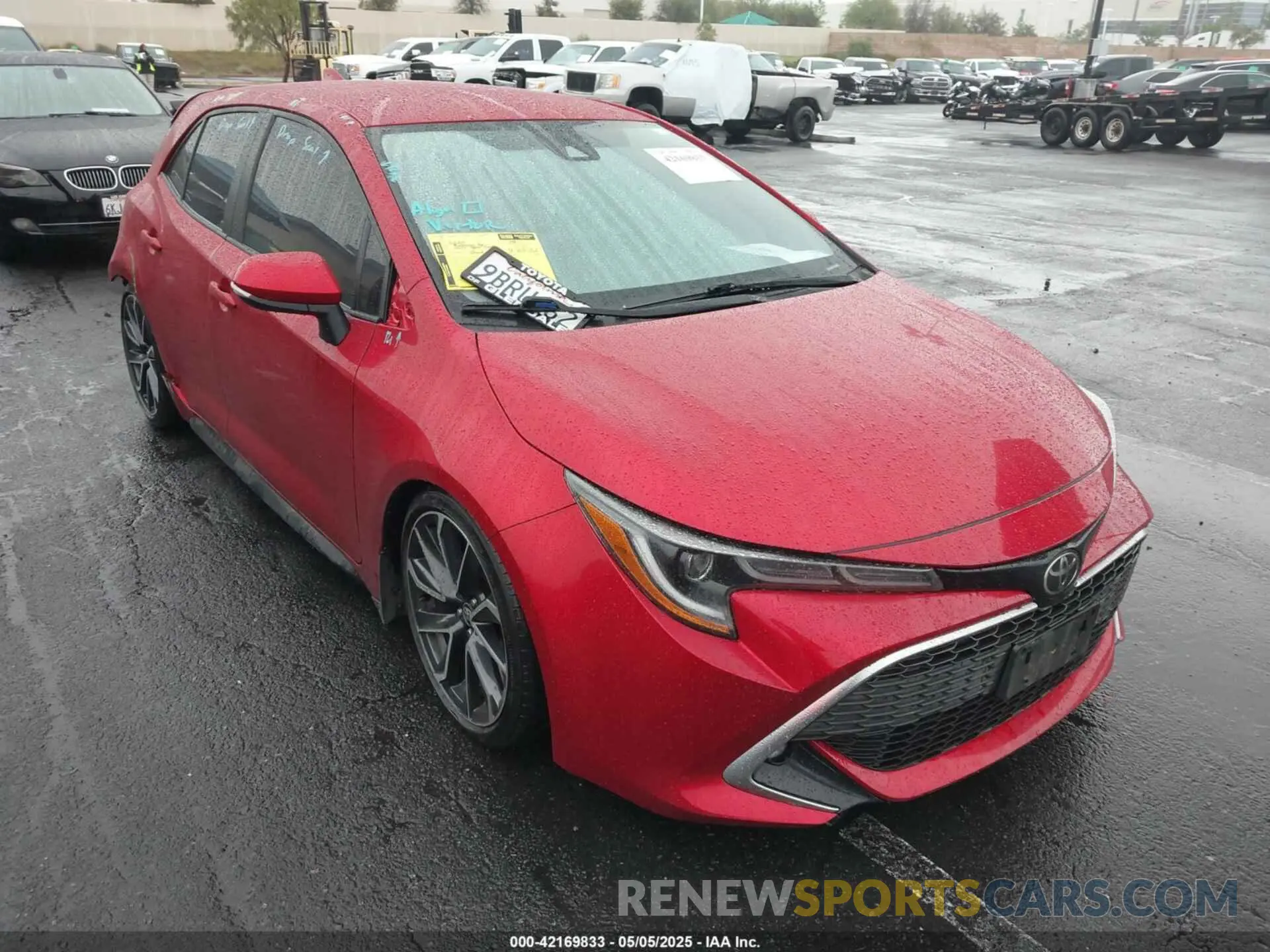 1 fotografías del automóvil dañado JTNA4MBE5N3176861 TOYOTA COROLLA 2022