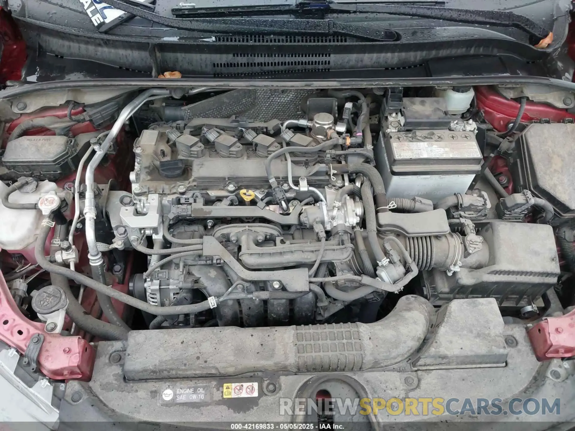 10 fotografías del automóvil dañado JTNA4MBE5N3176861 TOYOTA COROLLA 2022