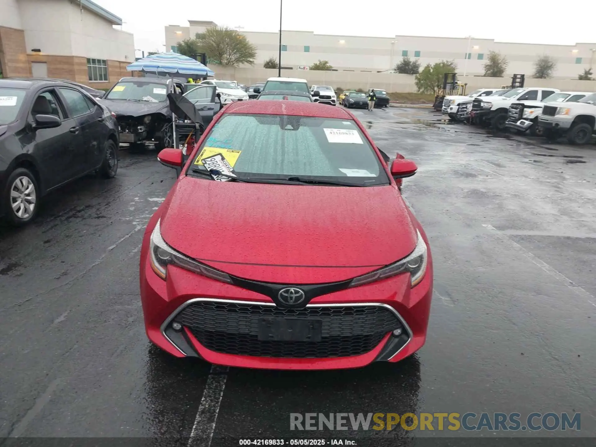 13 fotografías del automóvil dañado JTNA4MBE5N3176861 TOYOTA COROLLA 2022