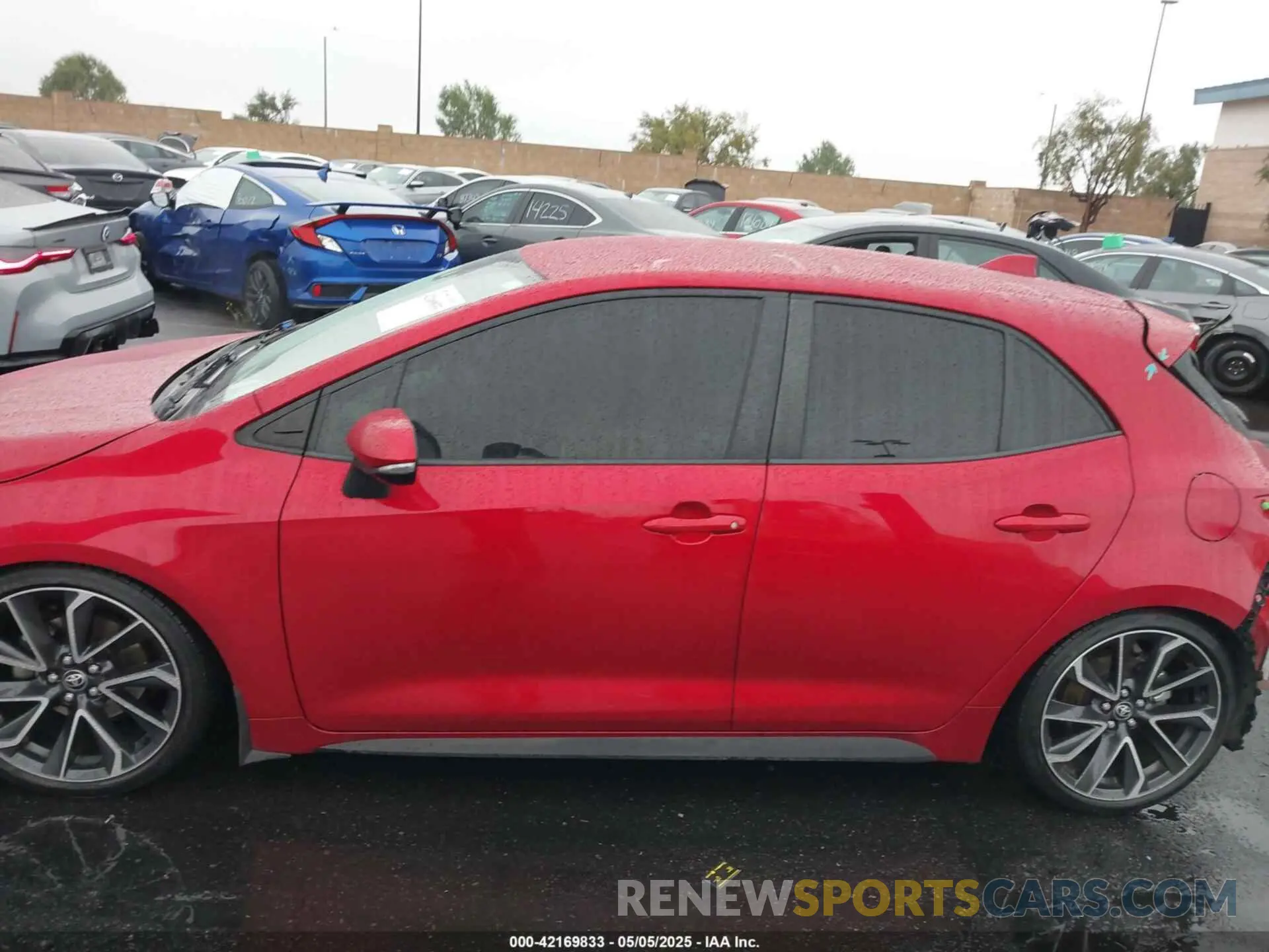 15 fotografías del automóvil dañado JTNA4MBE5N3176861 TOYOTA COROLLA 2022