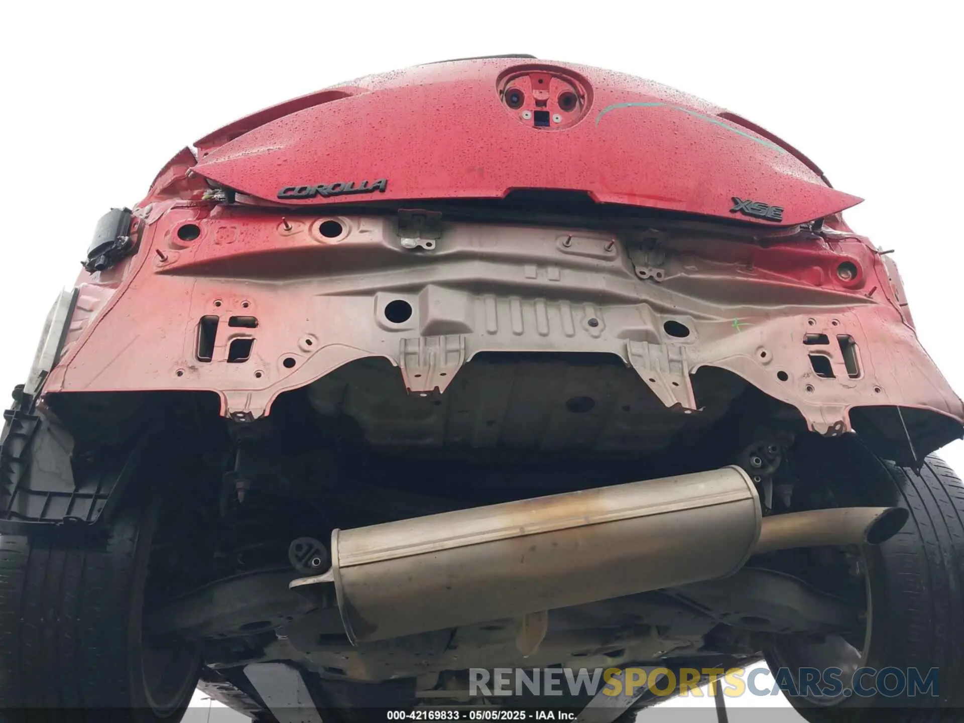 20 fotografías del automóvil dañado JTNA4MBE5N3176861 TOYOTA COROLLA 2022